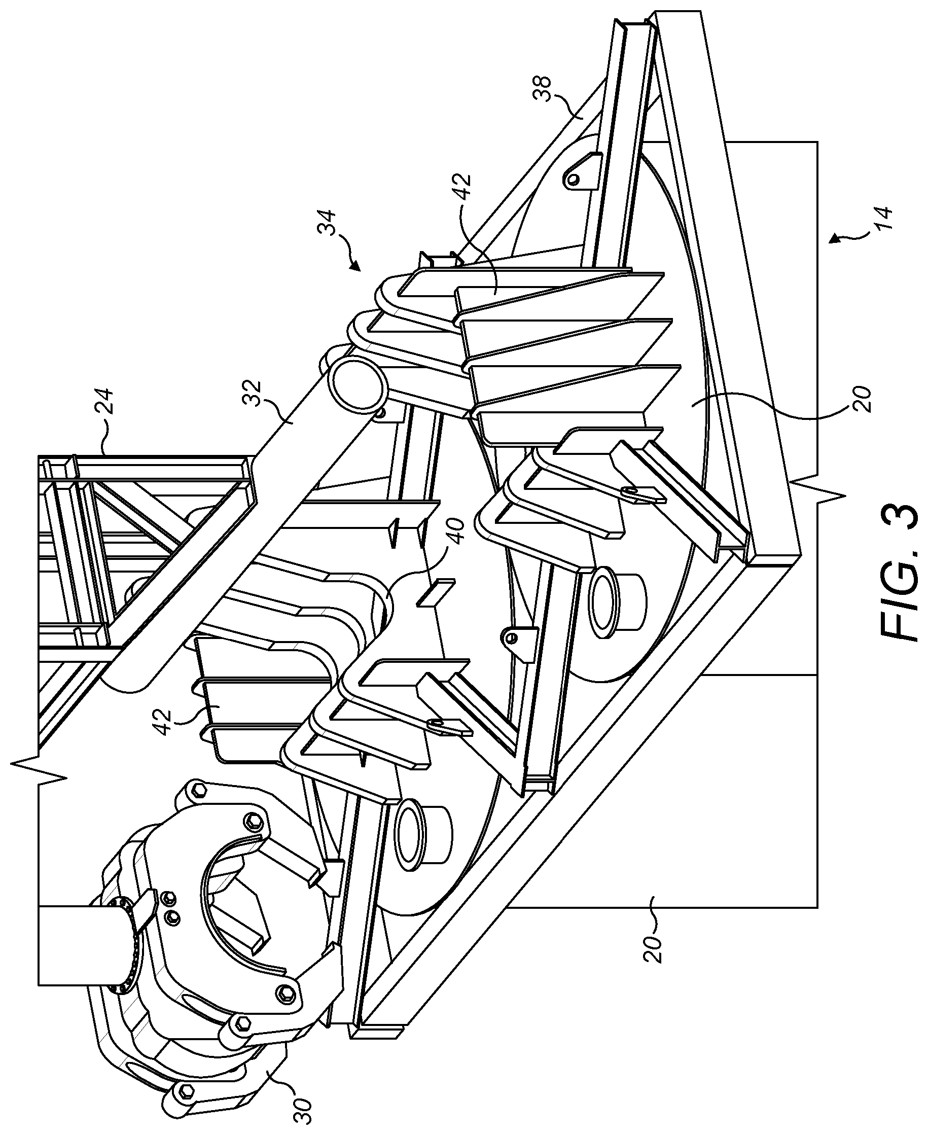Patent US12378098 Figure 3 – Lifting systems for subsea pipelines and methods for installing lifting systems