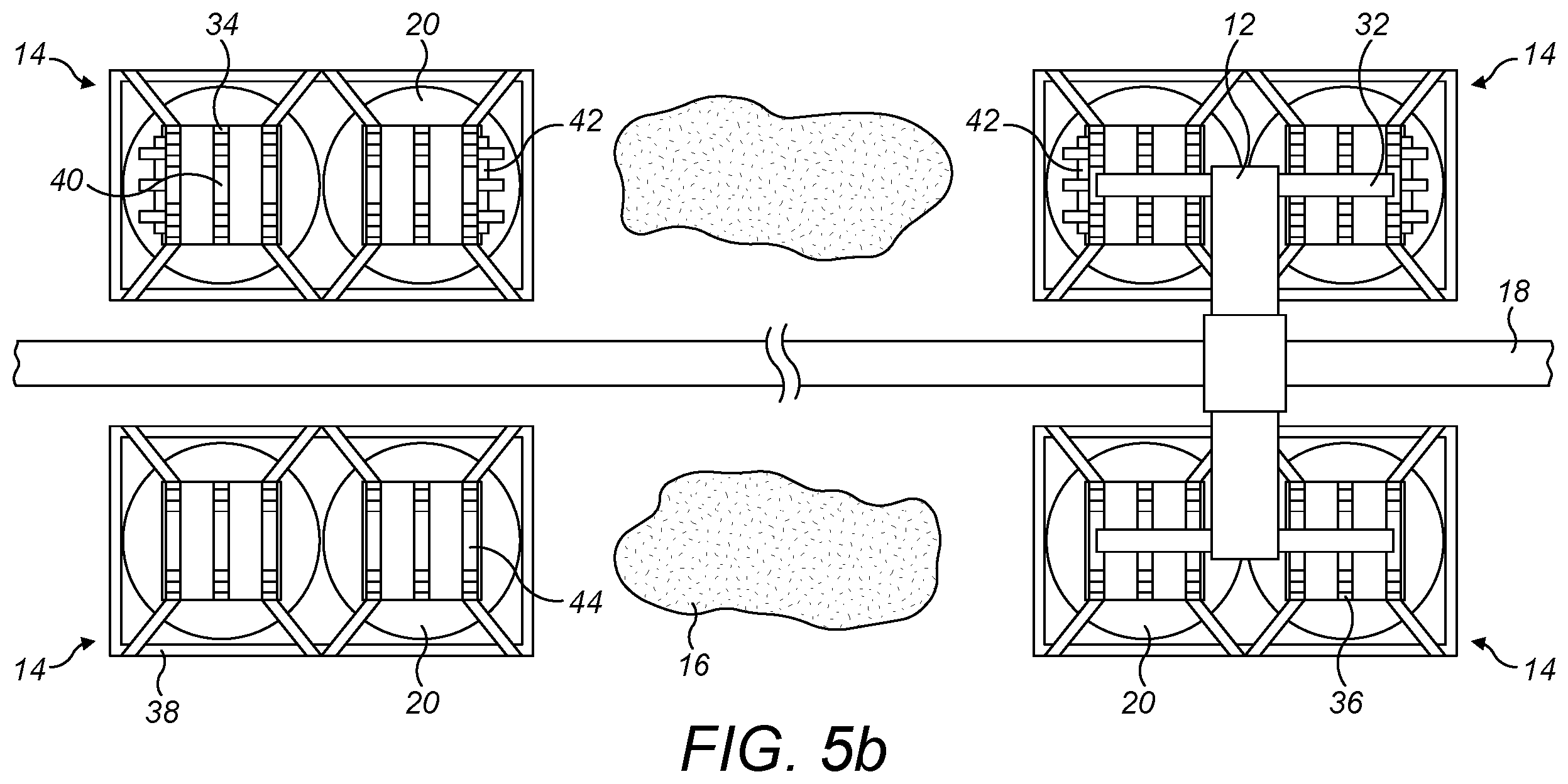 Patent US12378098 Figure 6 – Lifting systems for subsea pipelines and methods for installing lifting systems