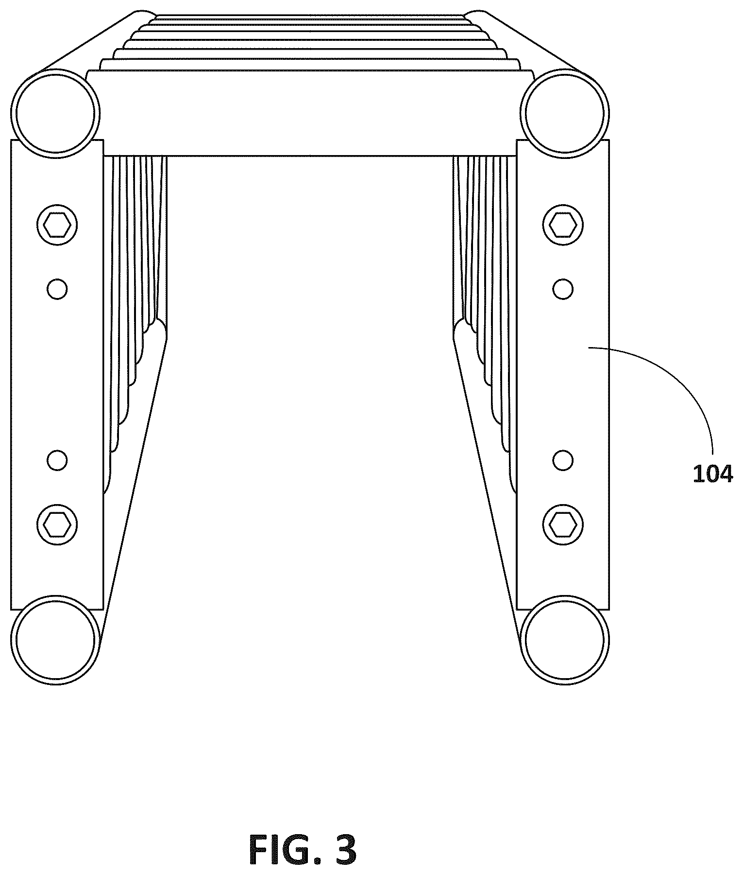 Patent US12378100 Figure 3 – Modular lift system