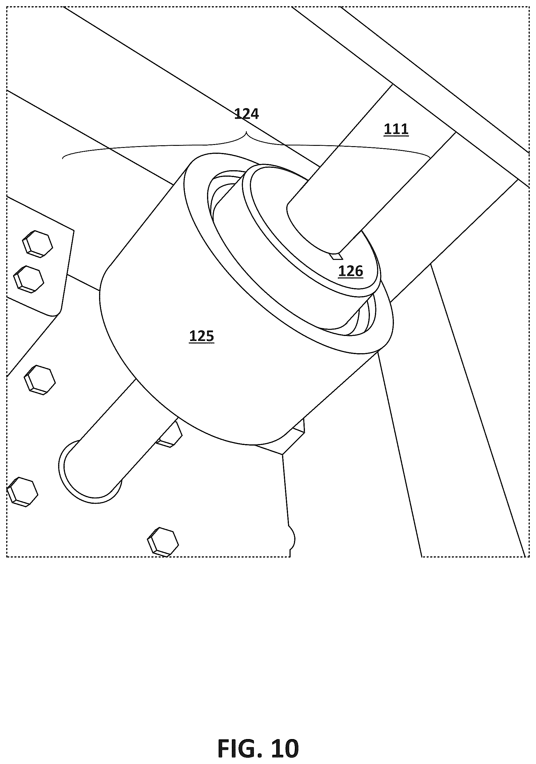 Patent US12378100 Figure 10 – Modular lift system