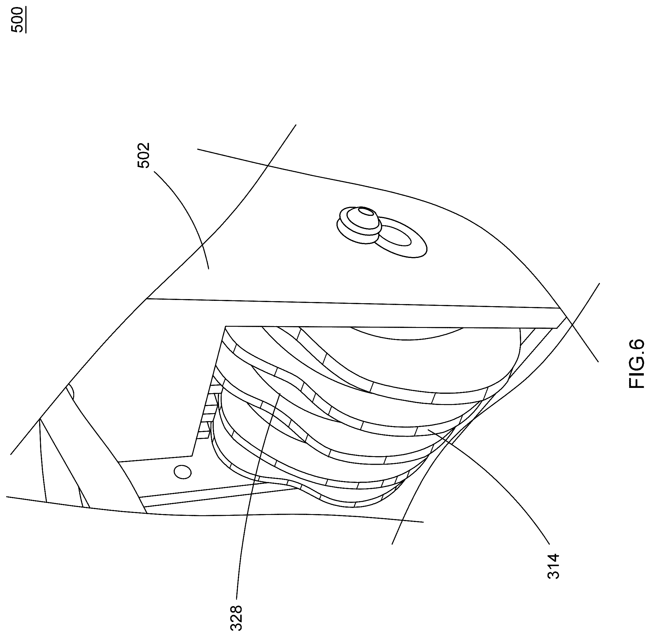 Patent US12378105 Figure 6 – Beer bottling flow control apparatus