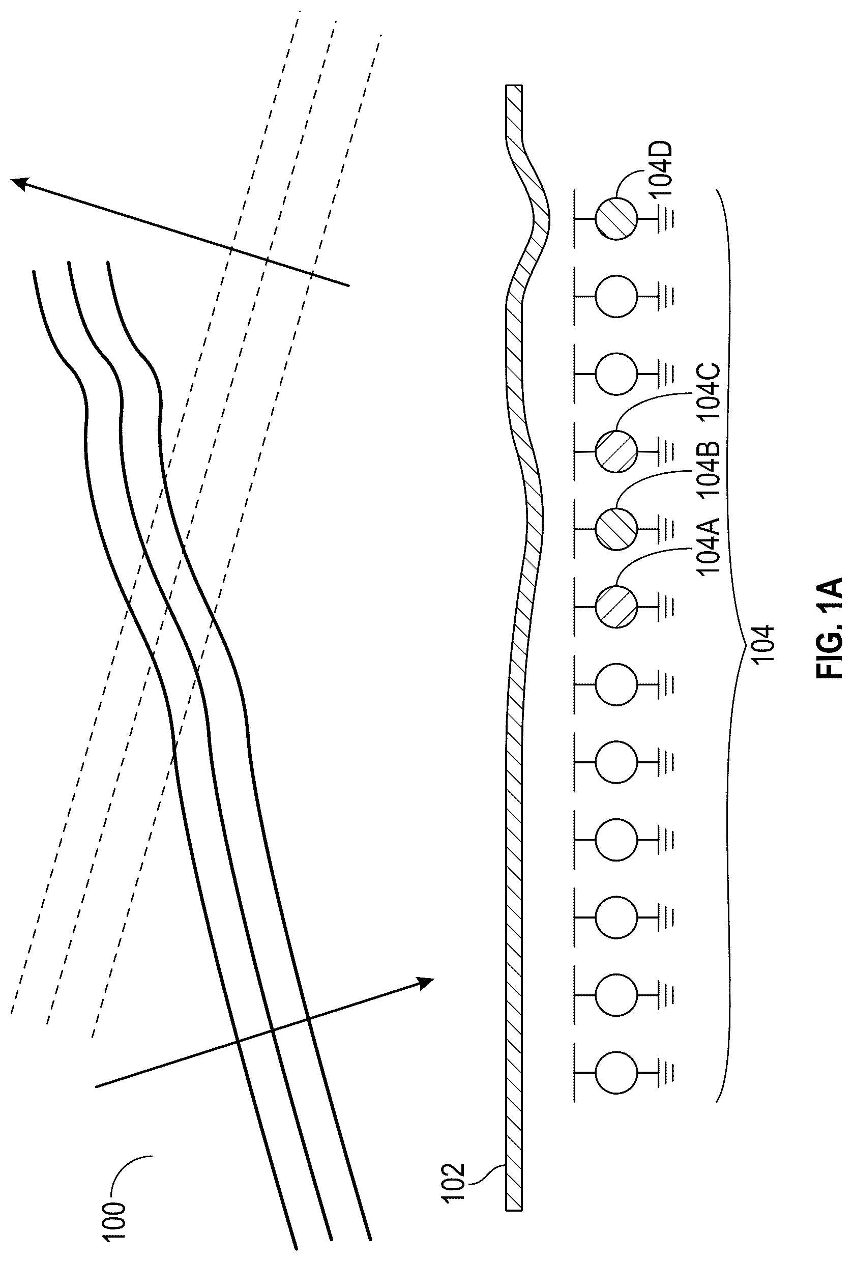 Patent US12378109 Figure 1 – Charge transfer circuitry for MEMS devices