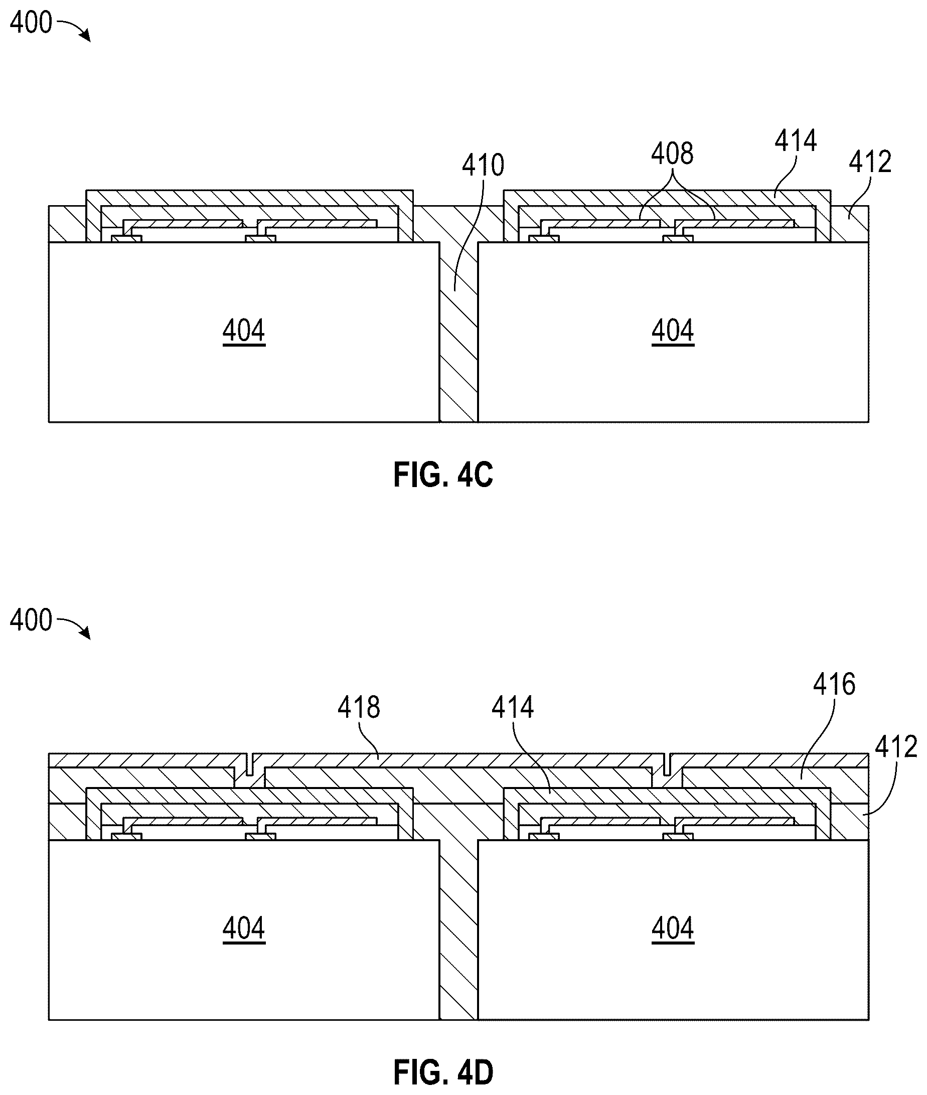 Patent US12378109 Figure 6 – Charge transfer circuitry for MEMS devices