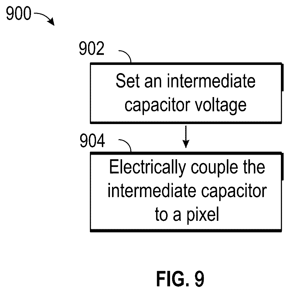 Patent US12378109 Figure 13 – Charge transfer circuitry for MEMS devices