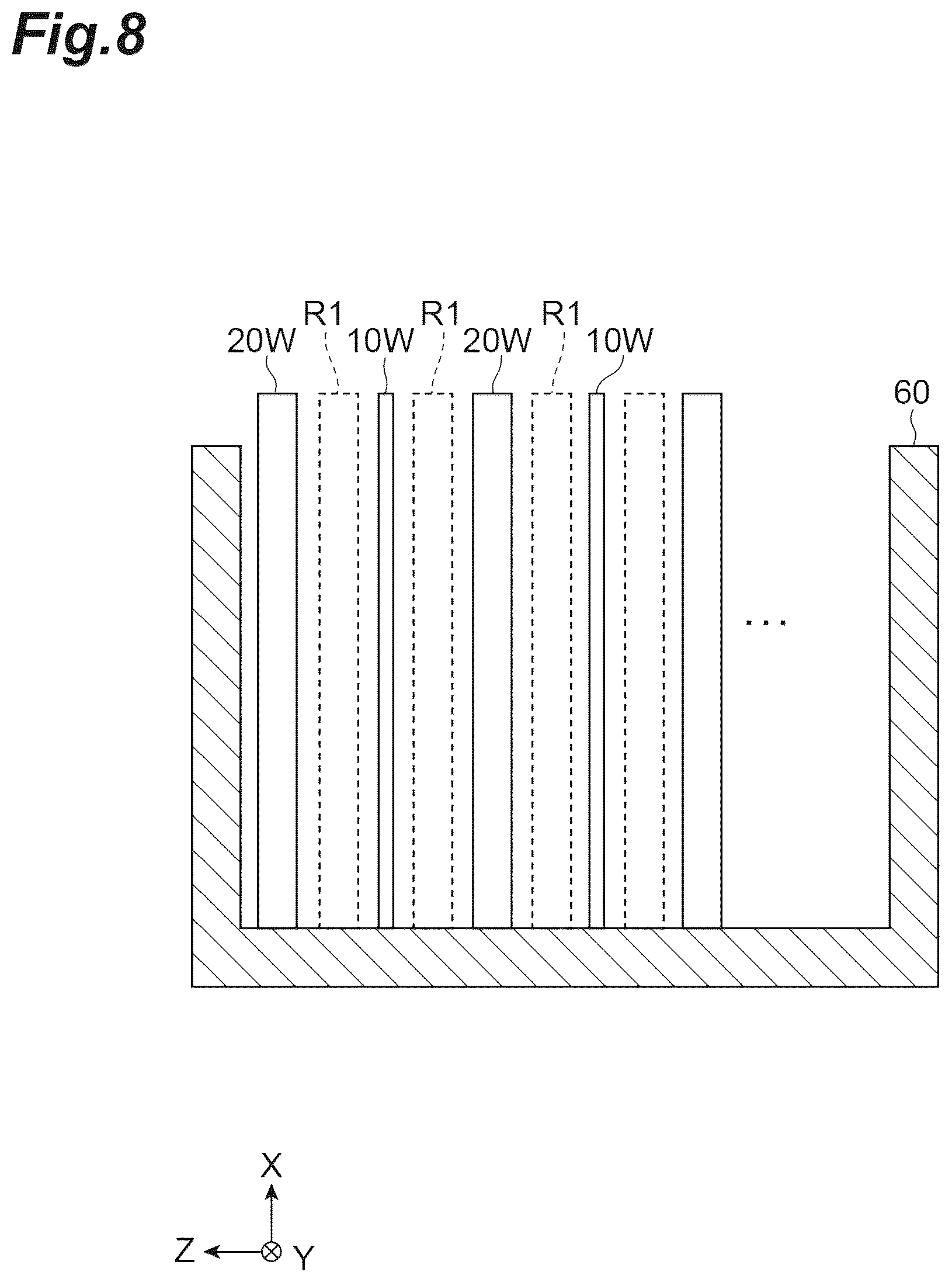 Patent US12378111 Figure 8 – Method of manufacturing mirror device