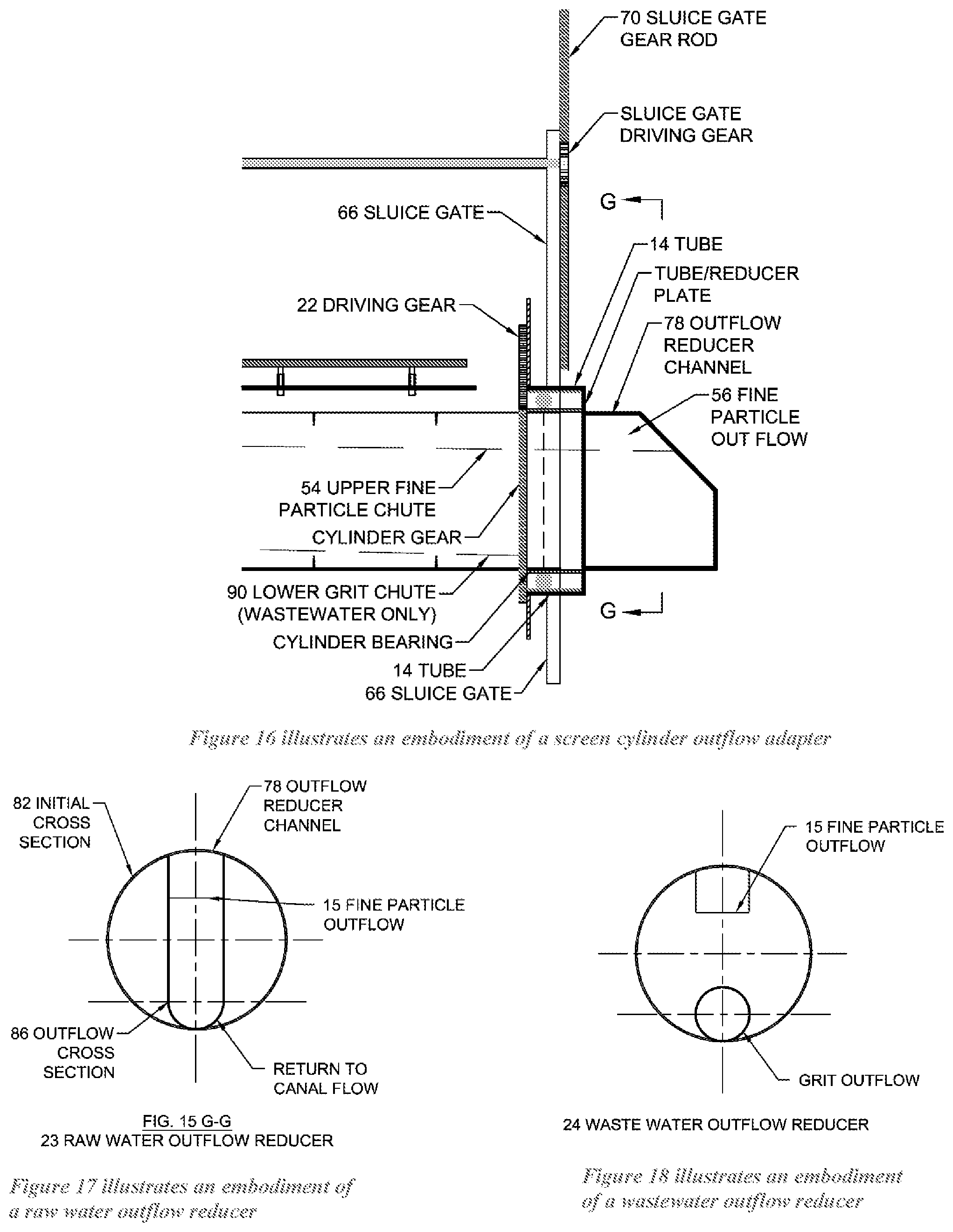 Patent US12378136 Figure 9 – Flow-through filtration and waste separation device