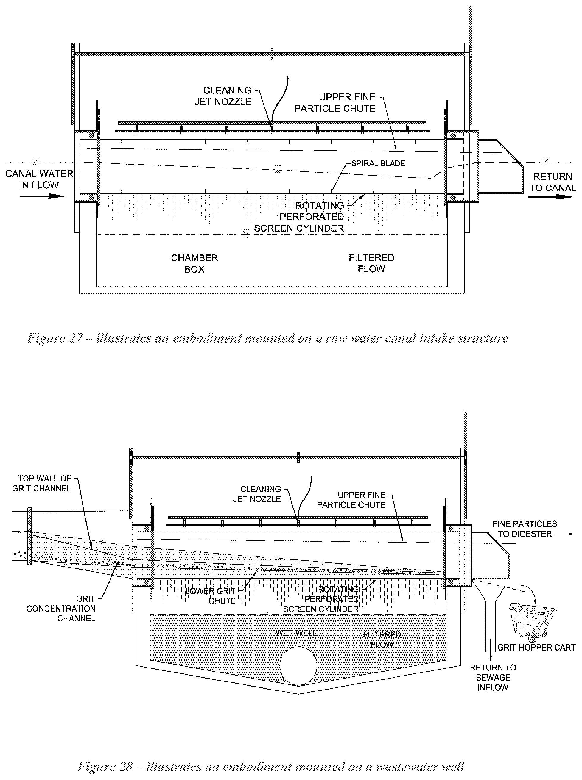 Patent US12378136 Figure 13 – Flow-through filtration and waste separation device