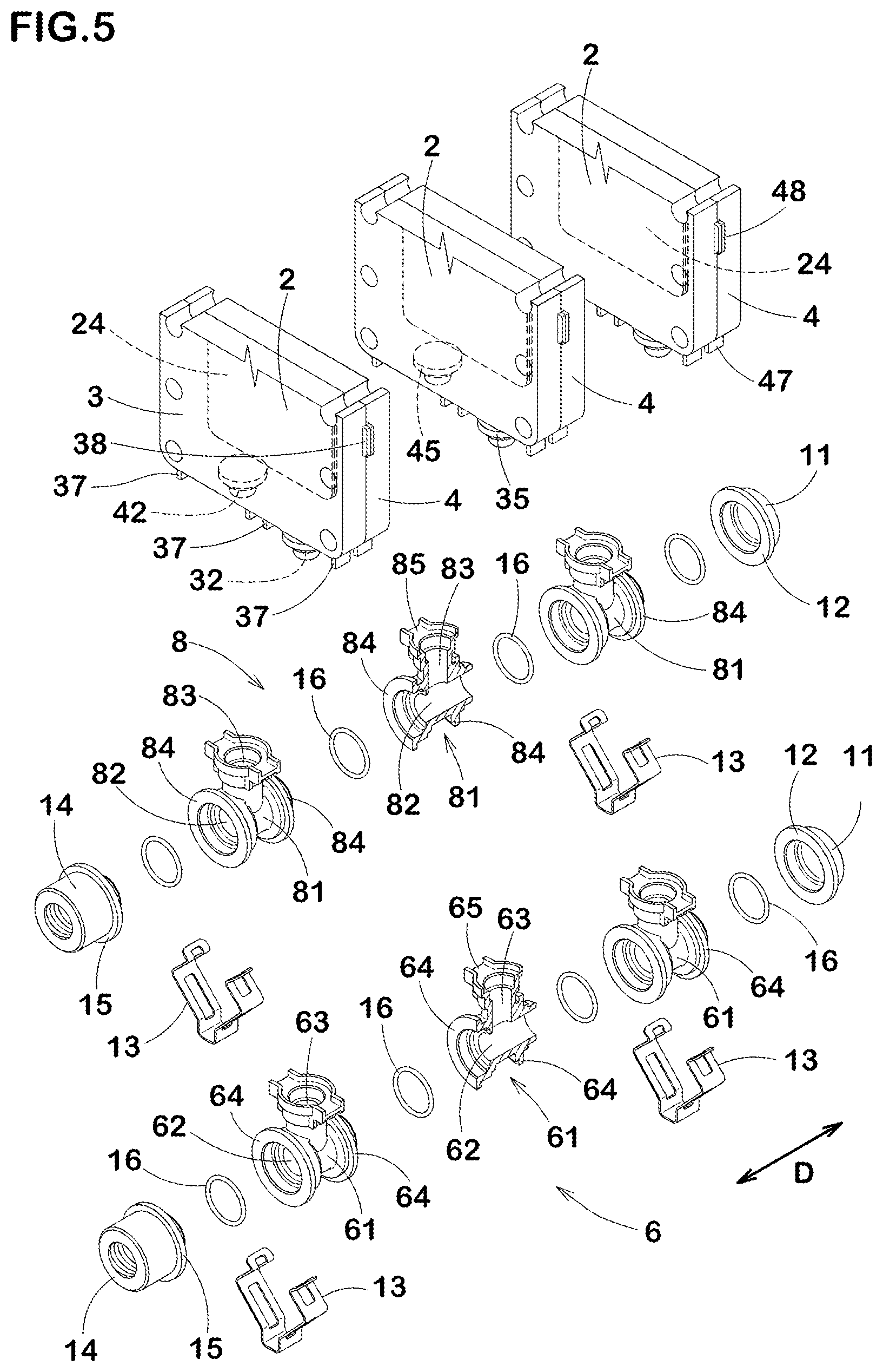 Patent US12378139 Figure 5 – Electrolytic unit