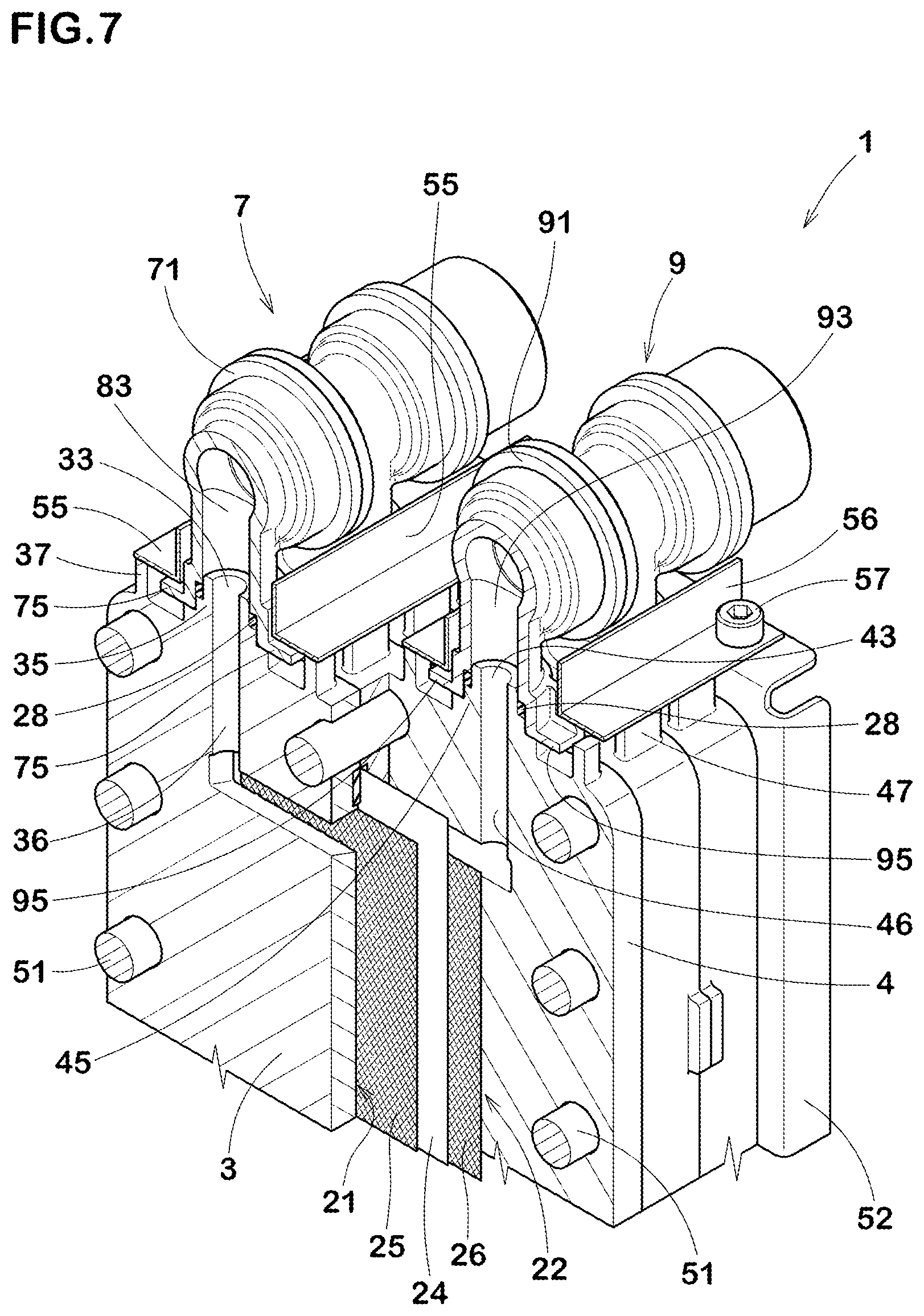 Patent US12378139 Figure 7 – Electrolytic unit