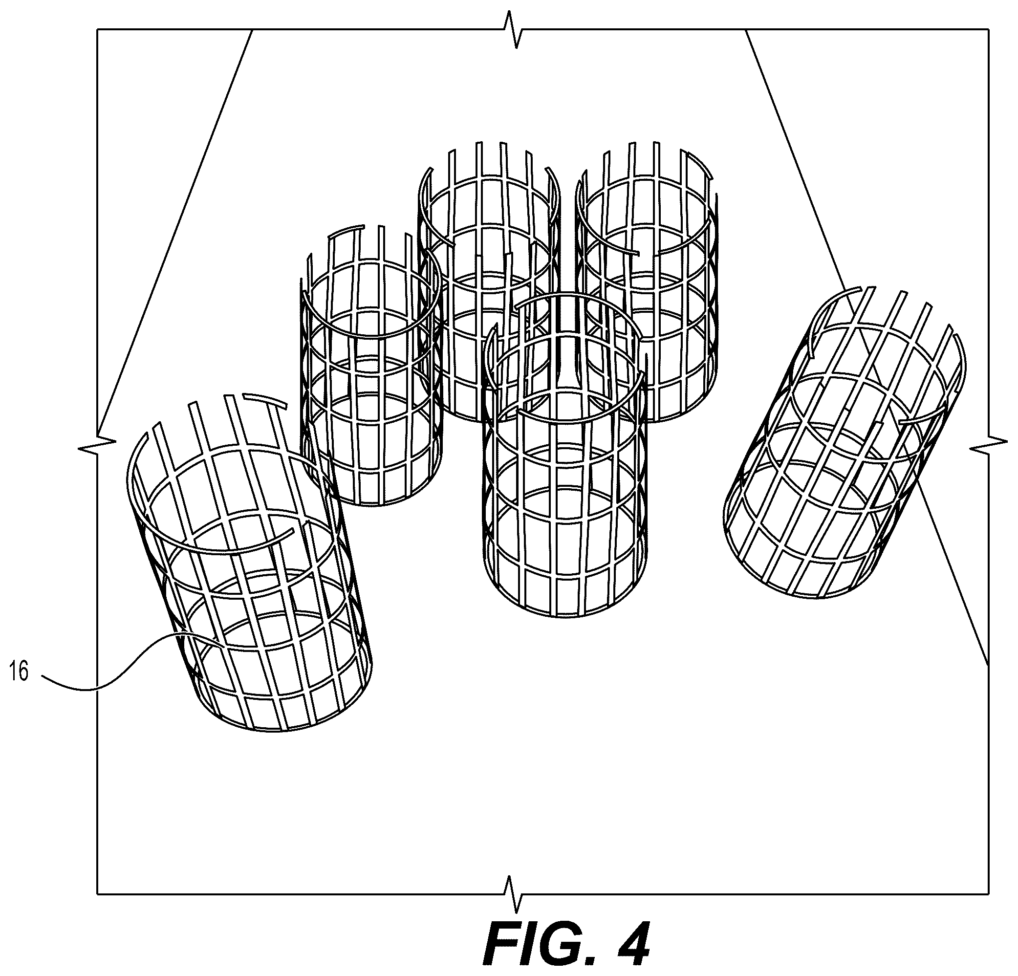Patent US12378144 Figure 4 – Wetland system for treatment of wastewater brine