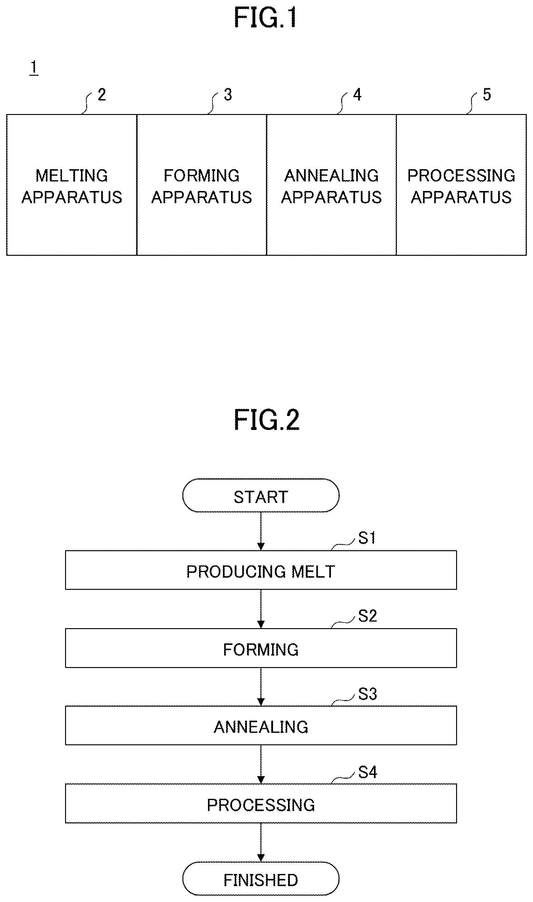 Patent US12378147 — Method of producing melt, method of producing glass article, melting apparatus, and equipment for producing glass article — Figure 1
