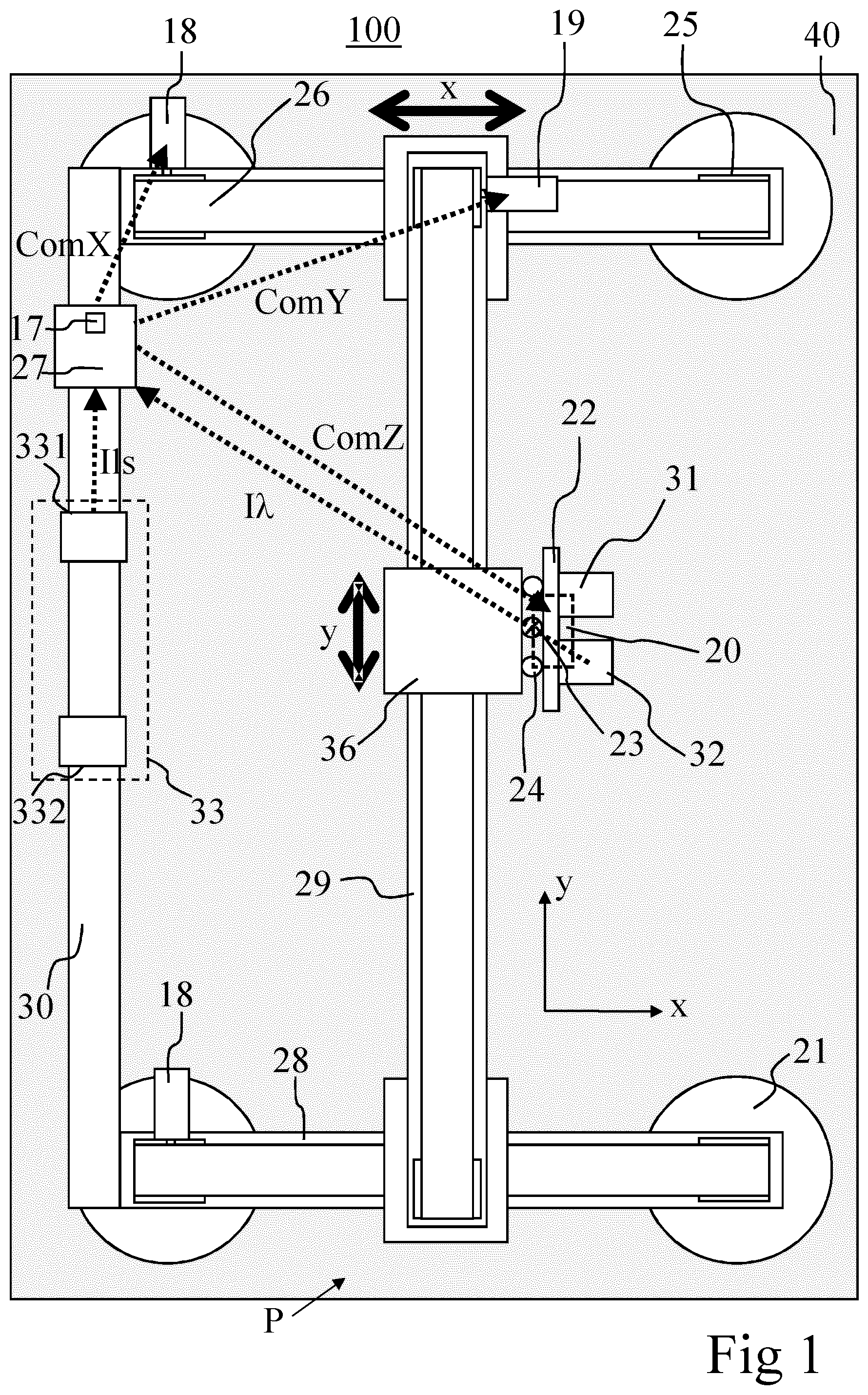 Patent US12378157 — Apparatus for removing at least one portion of at least one coating system presenting a multi-glazed window and associated method — Figure 1
