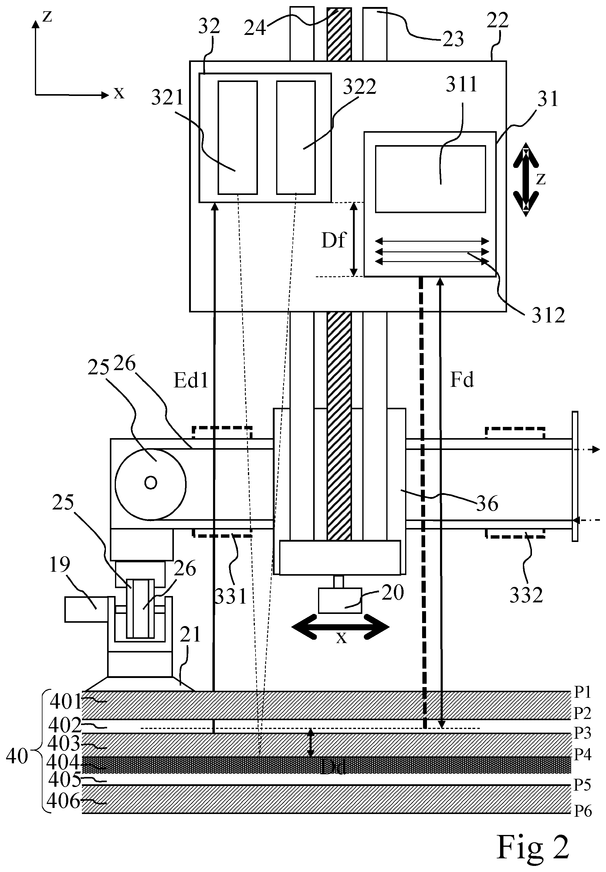 Patent US12378157 Figure 2 – Apparatus for removing at least one portion of at least one coating system presenting a multi-glazed window and associated method