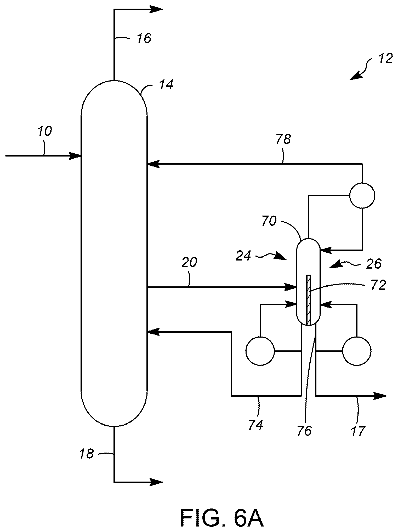 Patent US12378171 Figure 6 – Processes and apparatuses for separating chlorides from n-butane