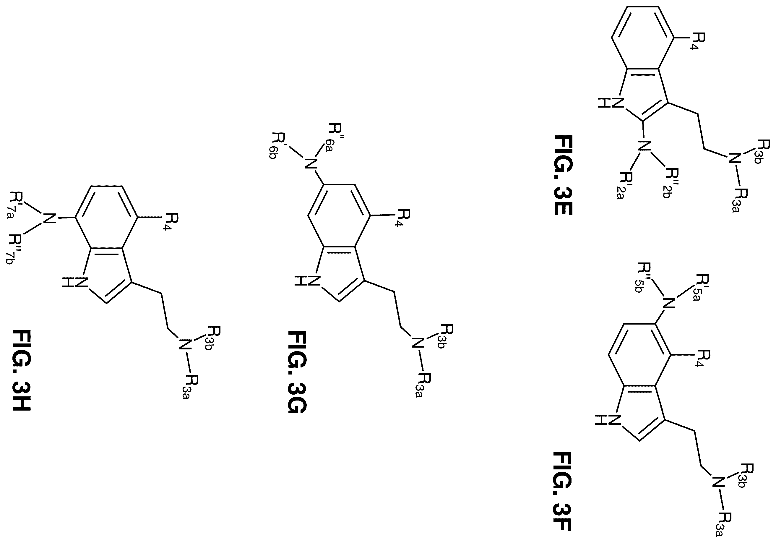 Patent US12378195 Figure 4 – Aminated psilocybin derivatives and methods of using