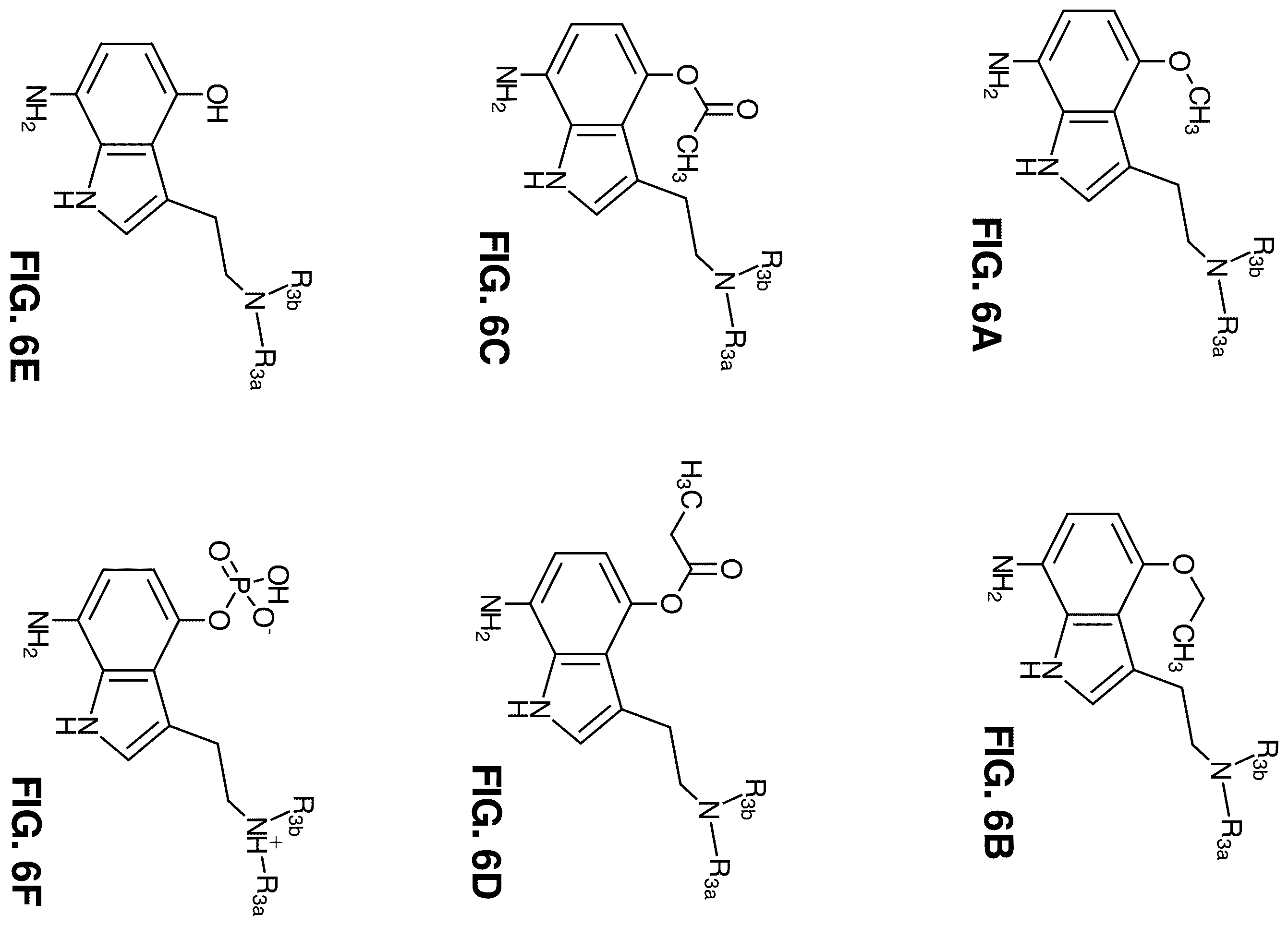 Patent US12378195 Figure 13 – Aminated psilocybin derivatives and methods of using