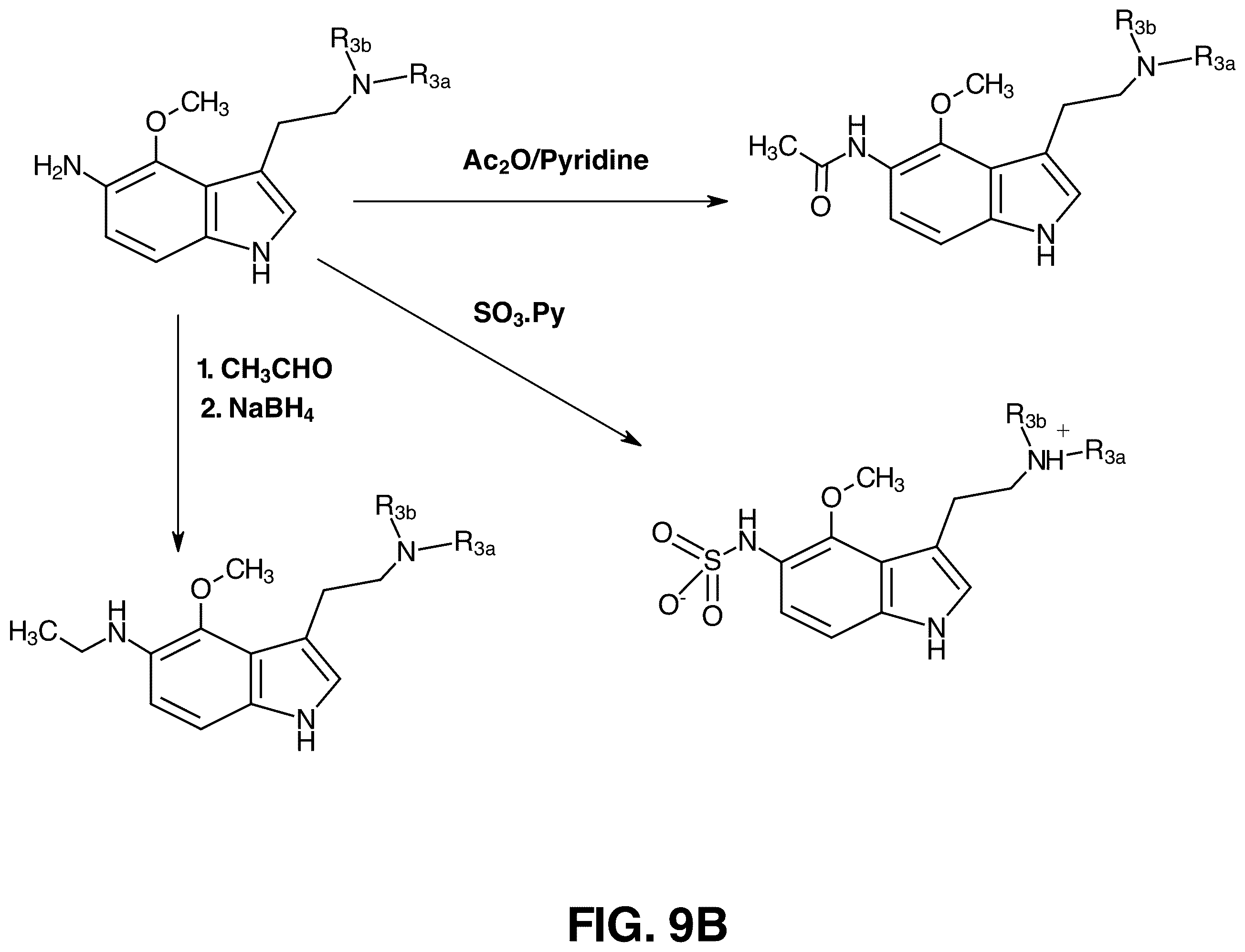 Patent US12378195 Figure 20 – Aminated psilocybin derivatives and methods of using