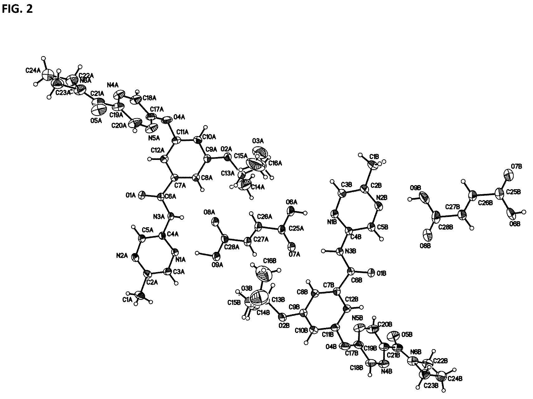Patent US12378227 Figure 2 – Therapeutic cocrystals of 3-{[5-(azetidine-1-ylcarbonyl)pyrazin-2-yl]oxy}-5-{[(1S)-1-methyl-2-(methyloxy)ethyl]oxy)-N-(5-methylpyrazin-2-yl)benzamide