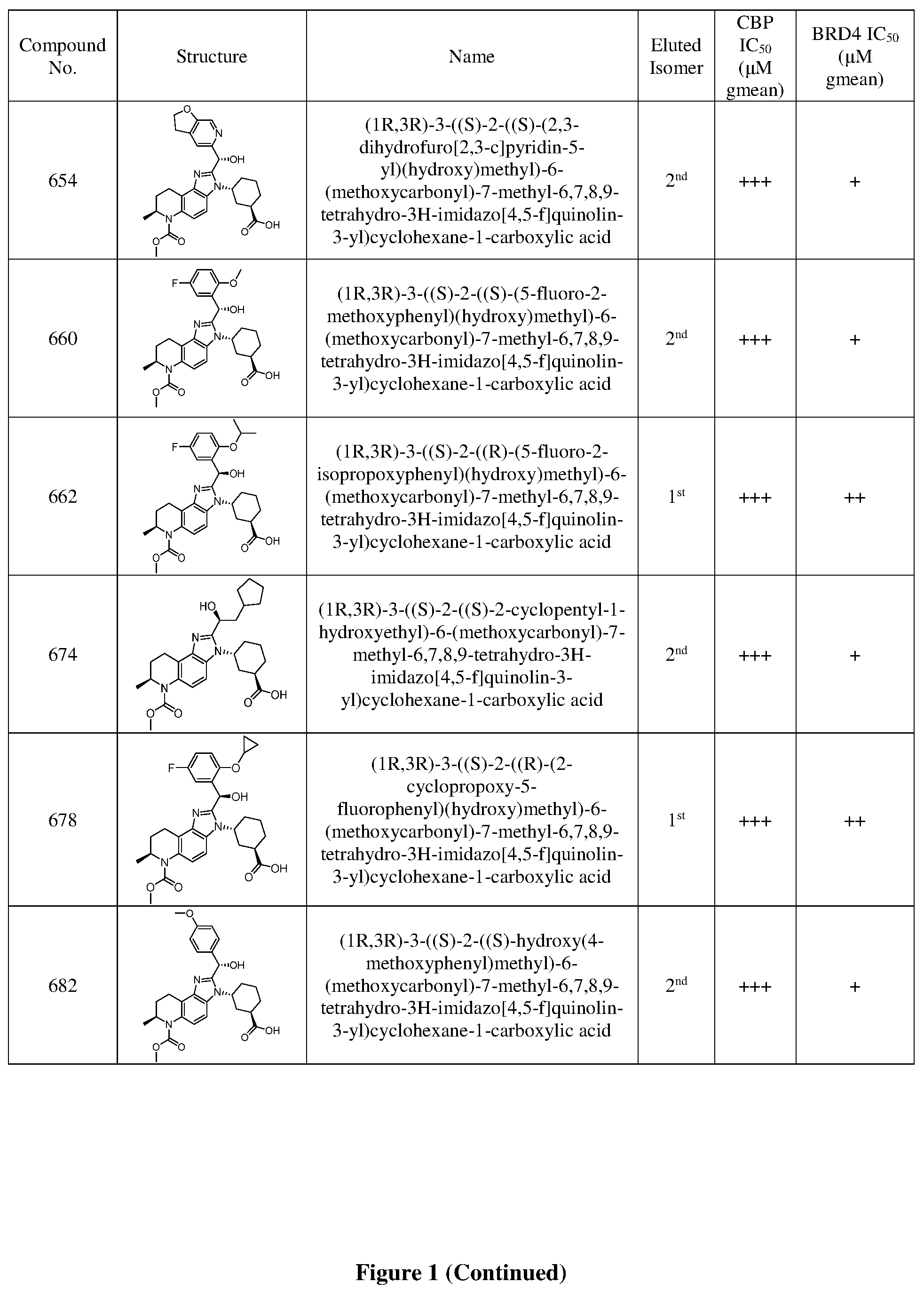 Patent US12378242 Figure 13 – Inhibiting CREB binding protein (CBP)