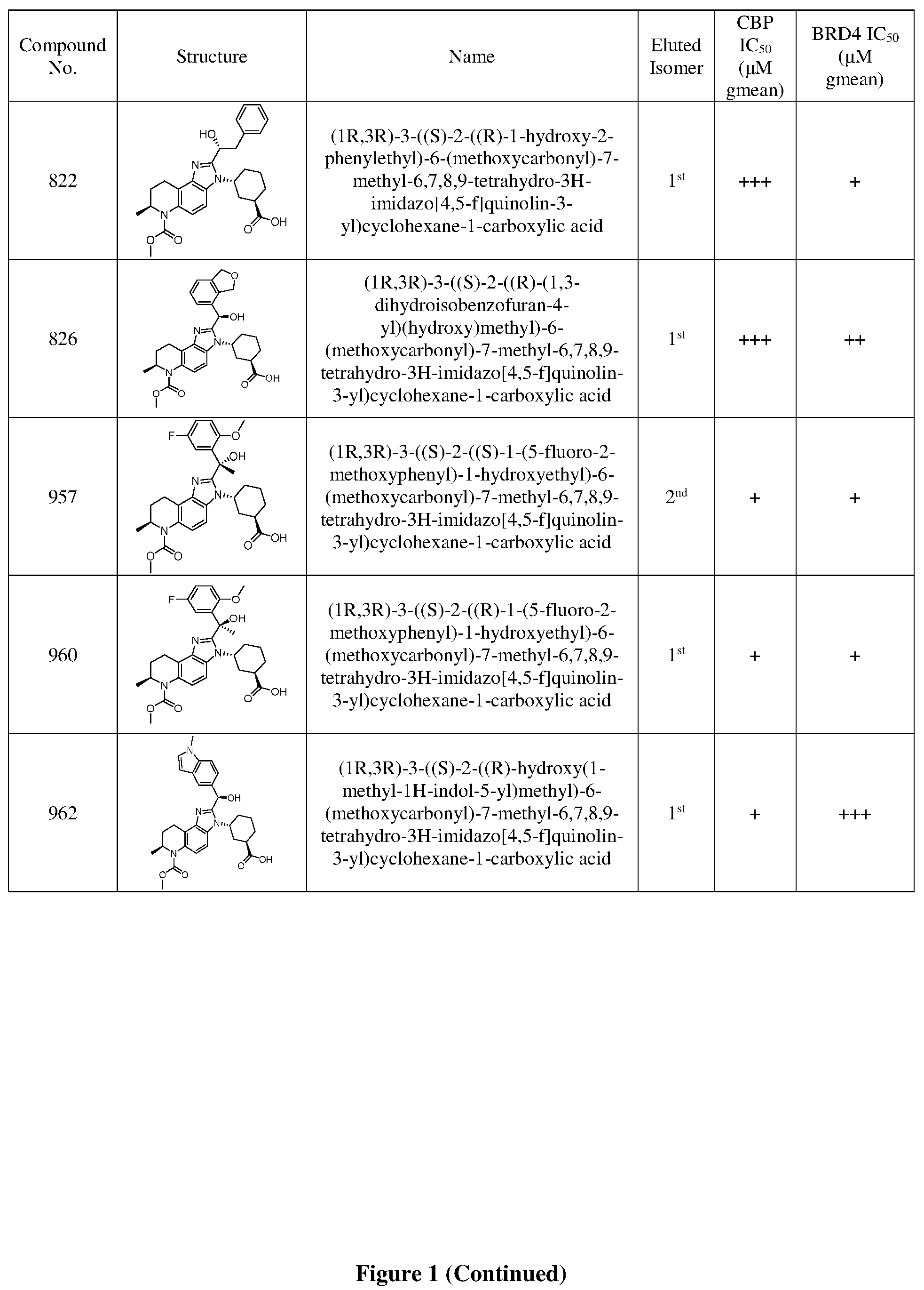Patent US12378242 Figure 16 – Inhibiting CREB binding protein (CBP)