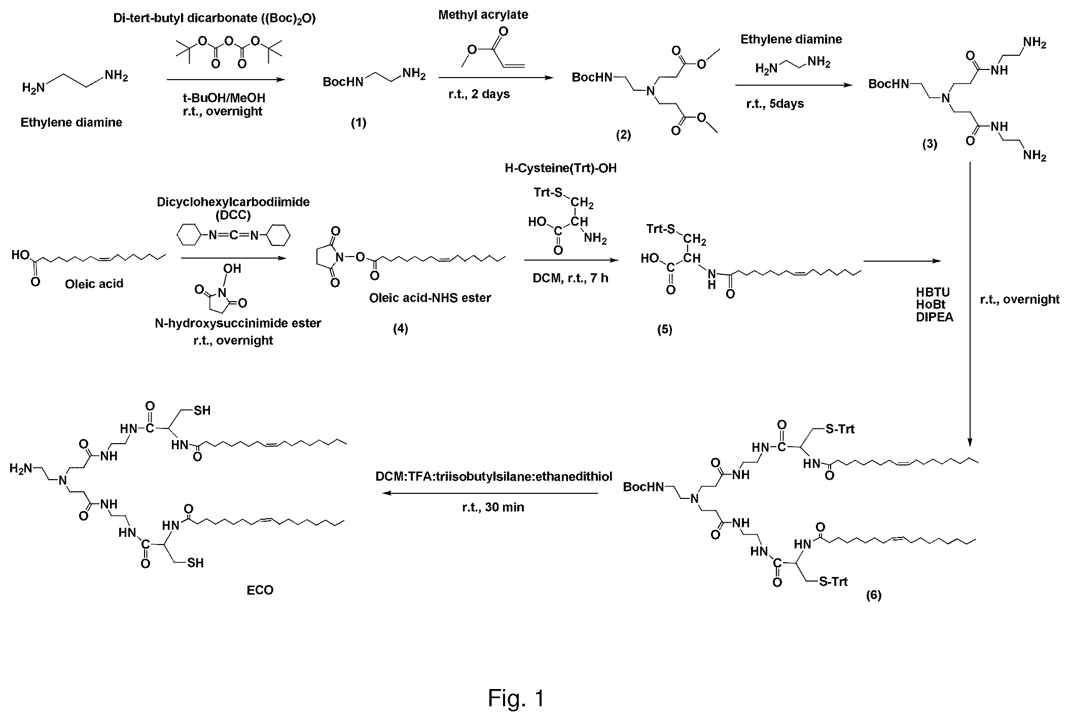 Patent US12378284 Figure 1 – Compositions and methods for the delivery of nucleic acids
