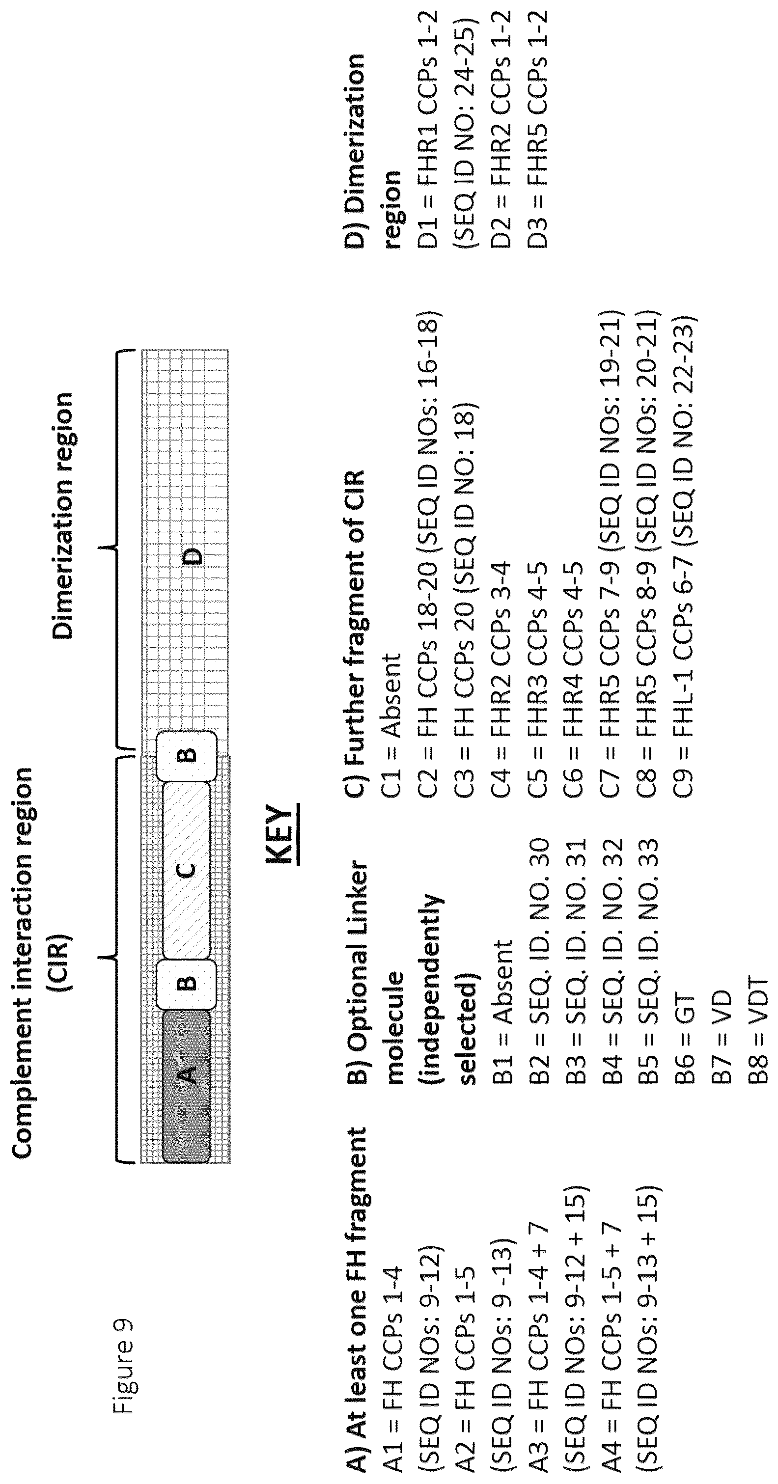 Patent US12378292 Figure 9 – Modified complement proteins and uses thereof