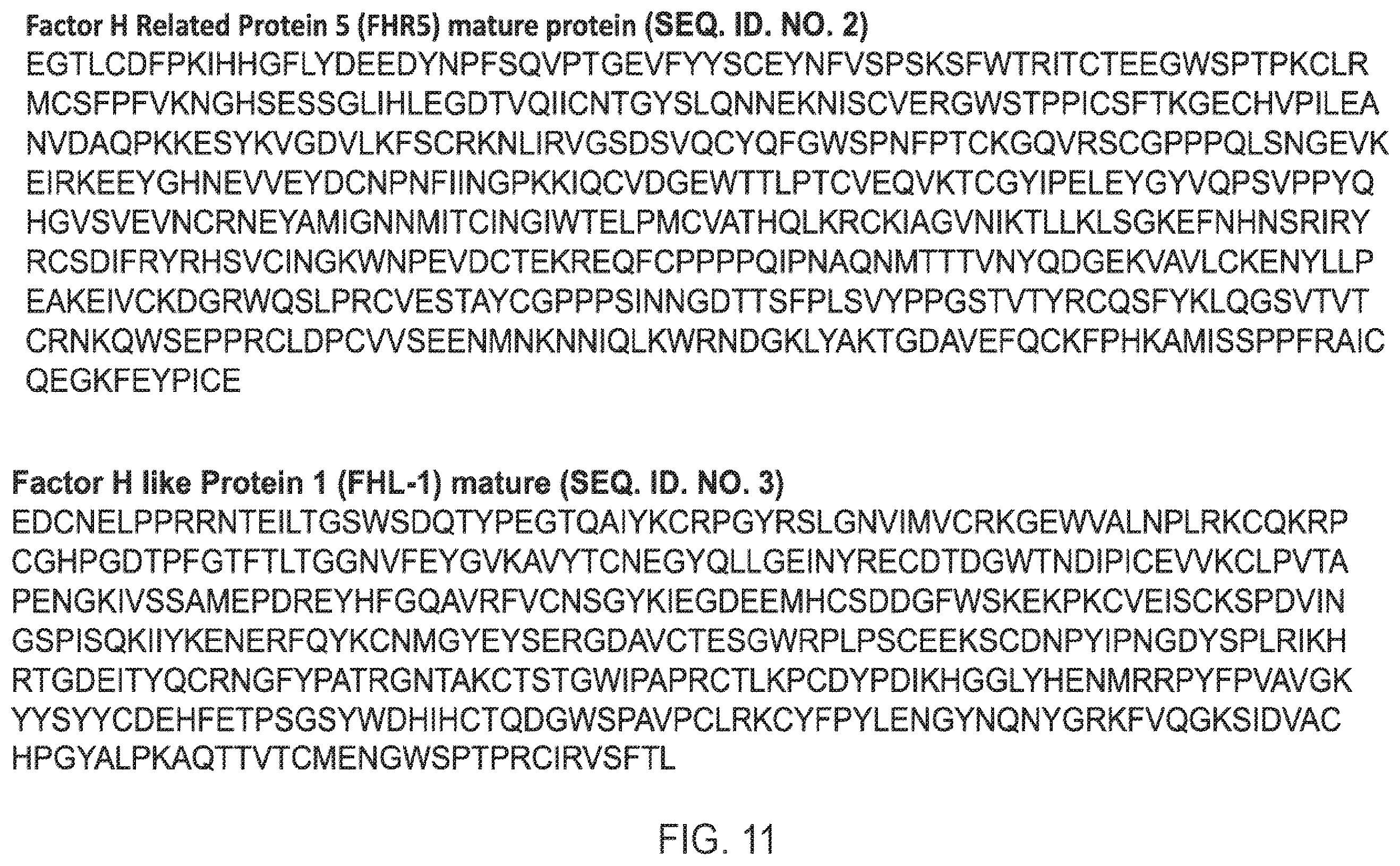 Patent US12378292 Figure 11 – Modified complement proteins and uses thereof