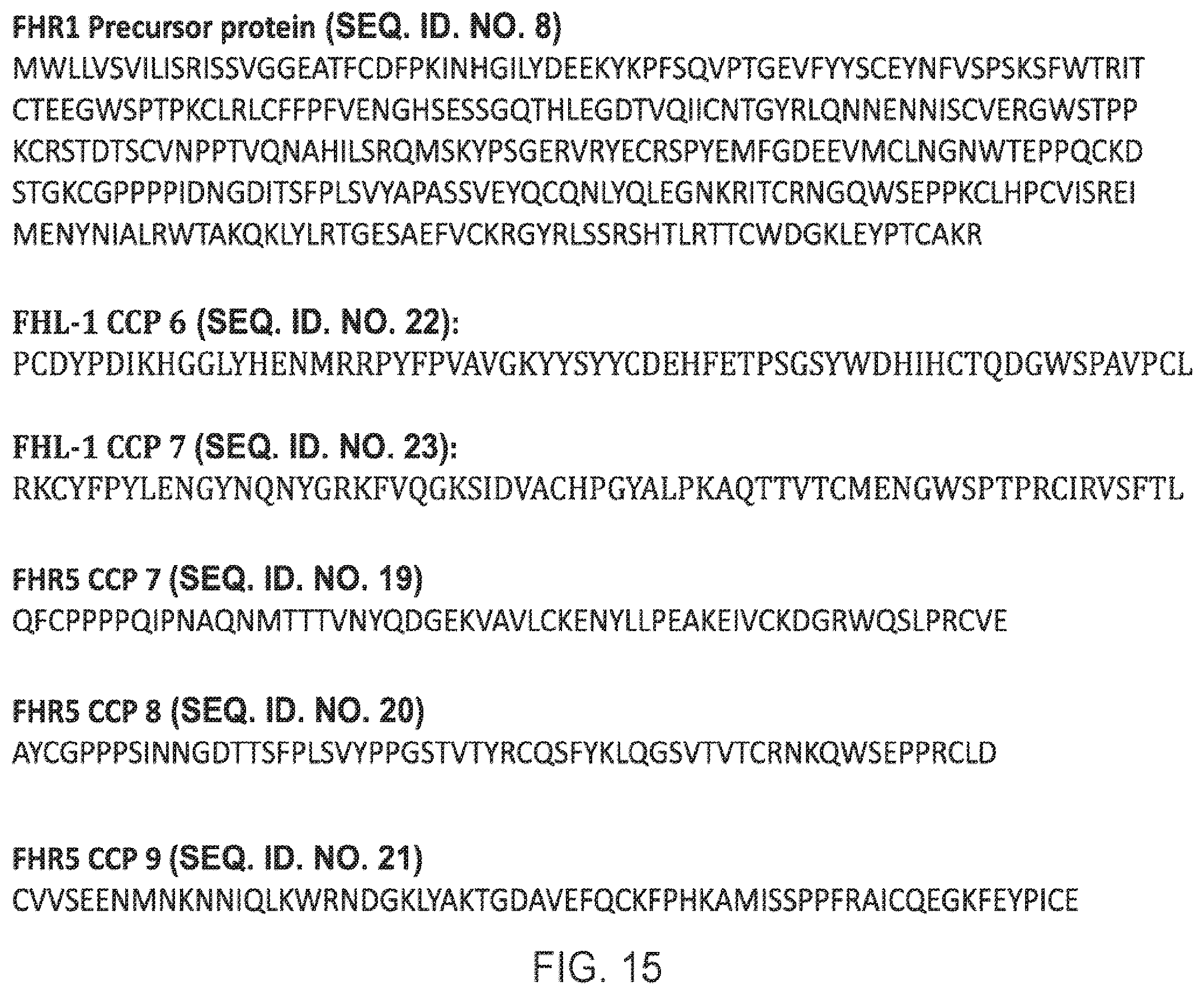 Patent US12378292 Figure 14 – Modified complement proteins and uses thereof