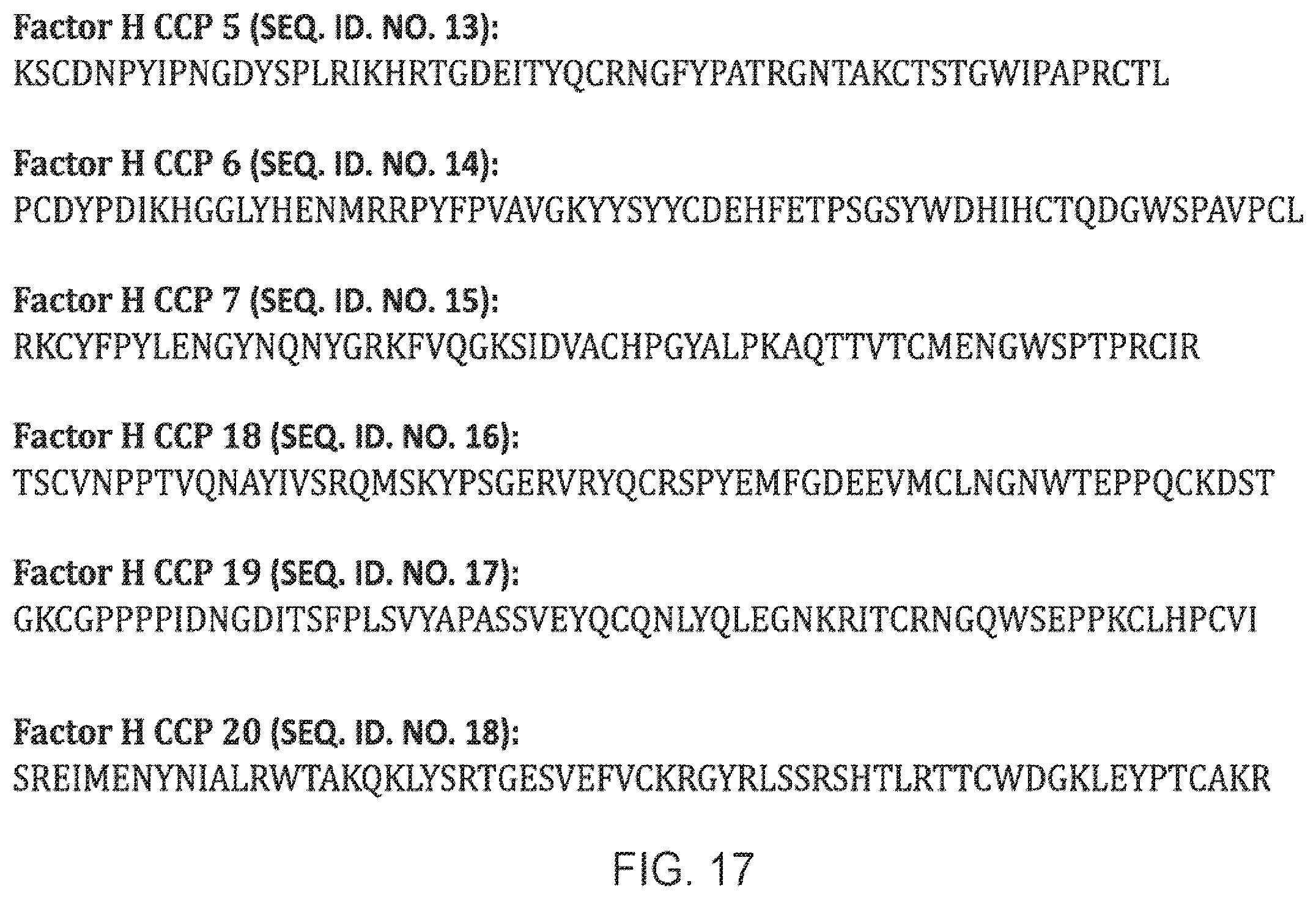 Patent US12378292 Figure 16 – Modified complement proteins and uses thereof
