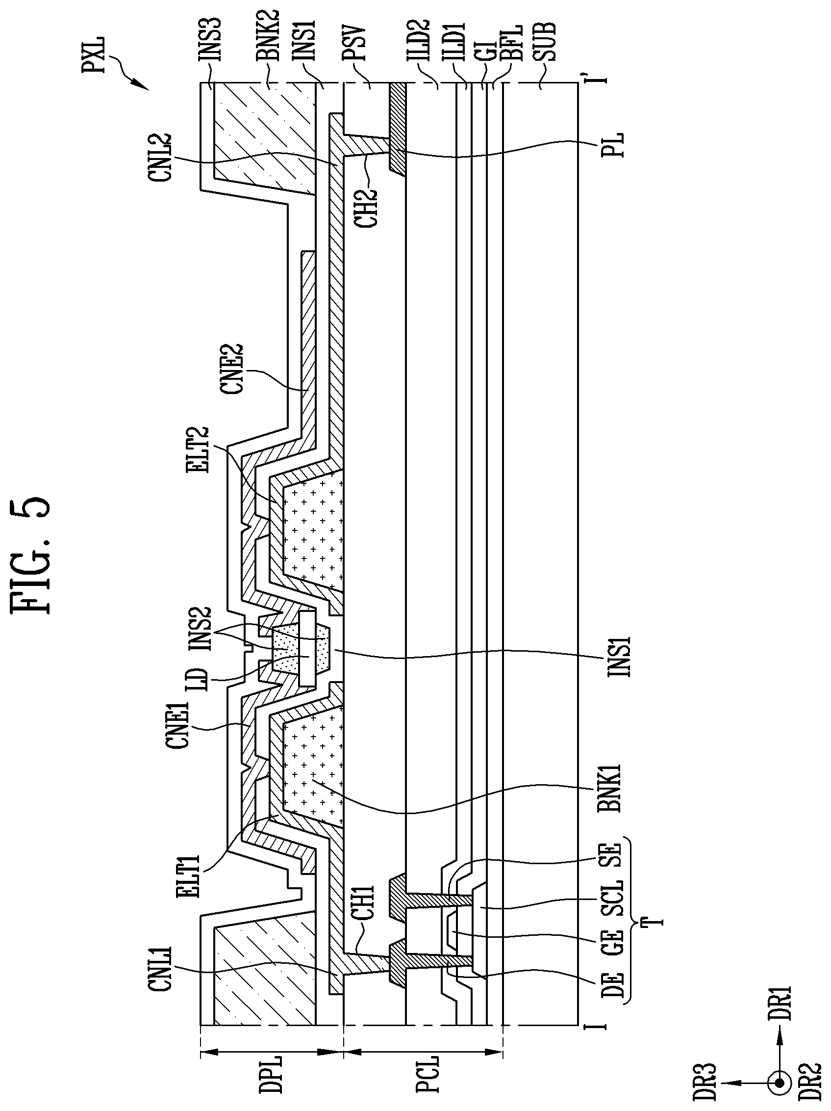 Patent US12378430 Figure 4 – Ink, manufacturing method of display device using the same, and display device