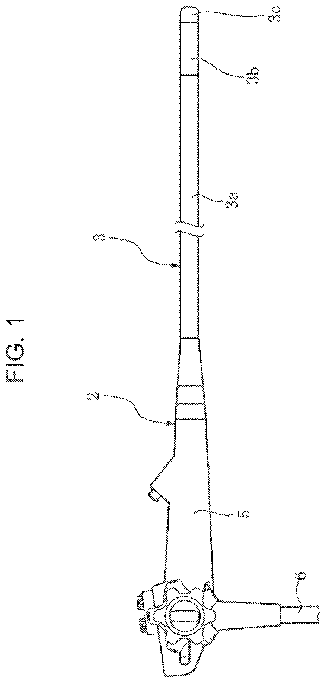 Patent US12378450 Figure 1 – Adhesive for endoscope and cured product thereof, and endoscope and method for producing the same