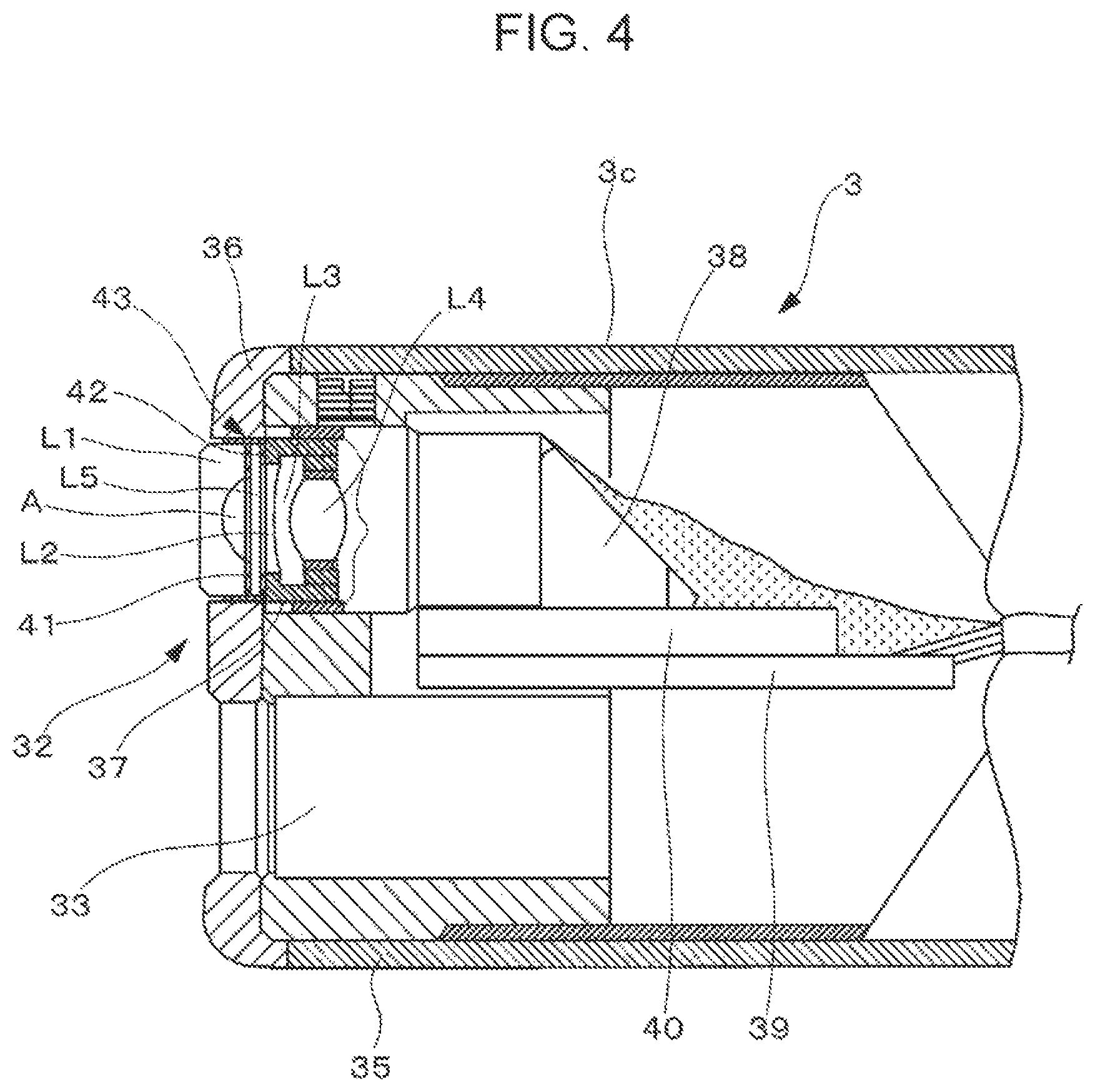 Patent US12378450 Figure 3 – Adhesive for endoscope and cured product thereof, and endoscope and method for producing the same
