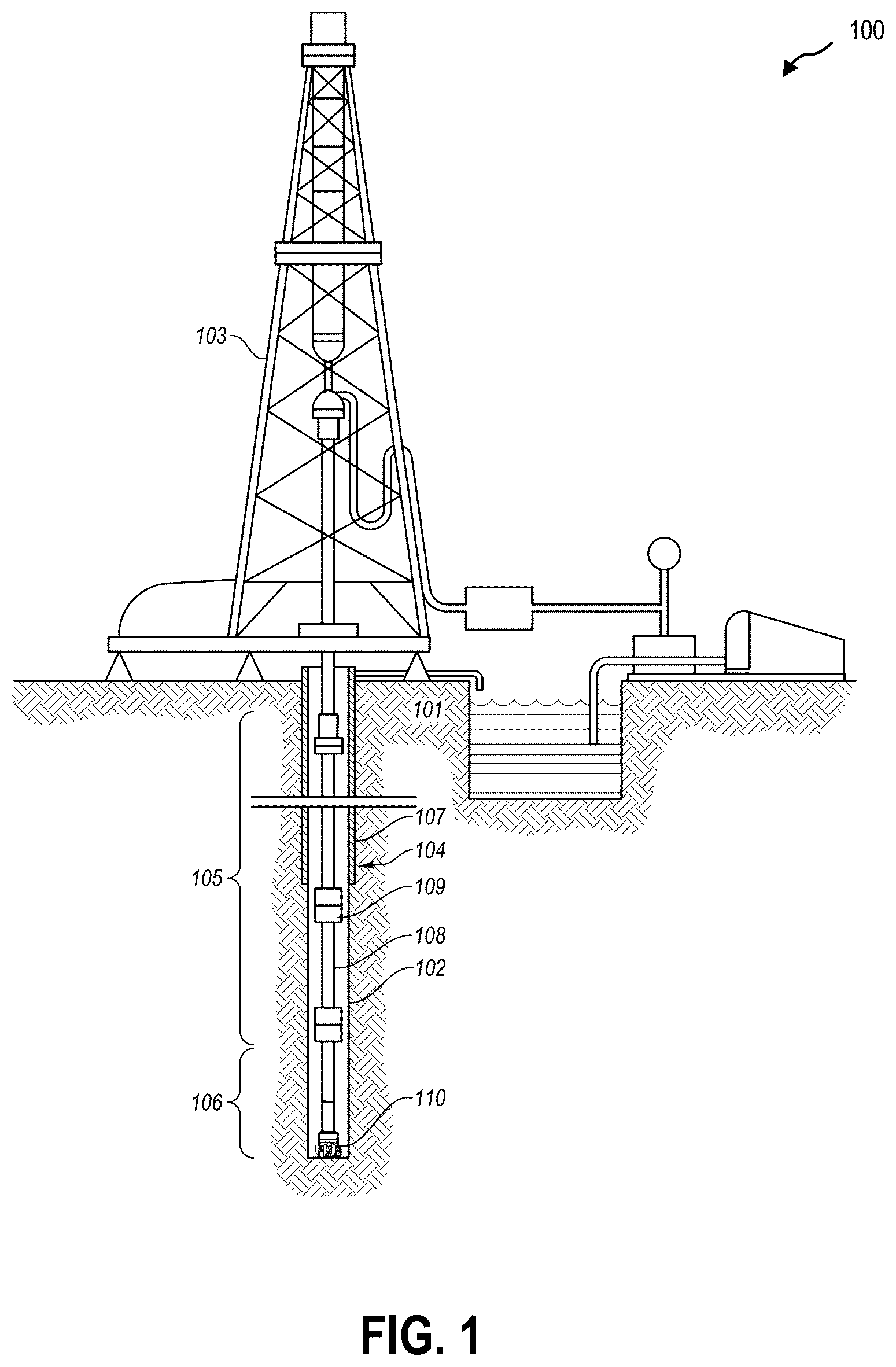 Patent US12378461 Figure 1 – Methods of forming organophilic fluid loss materials, and related organophilic fluid loss materials and methods