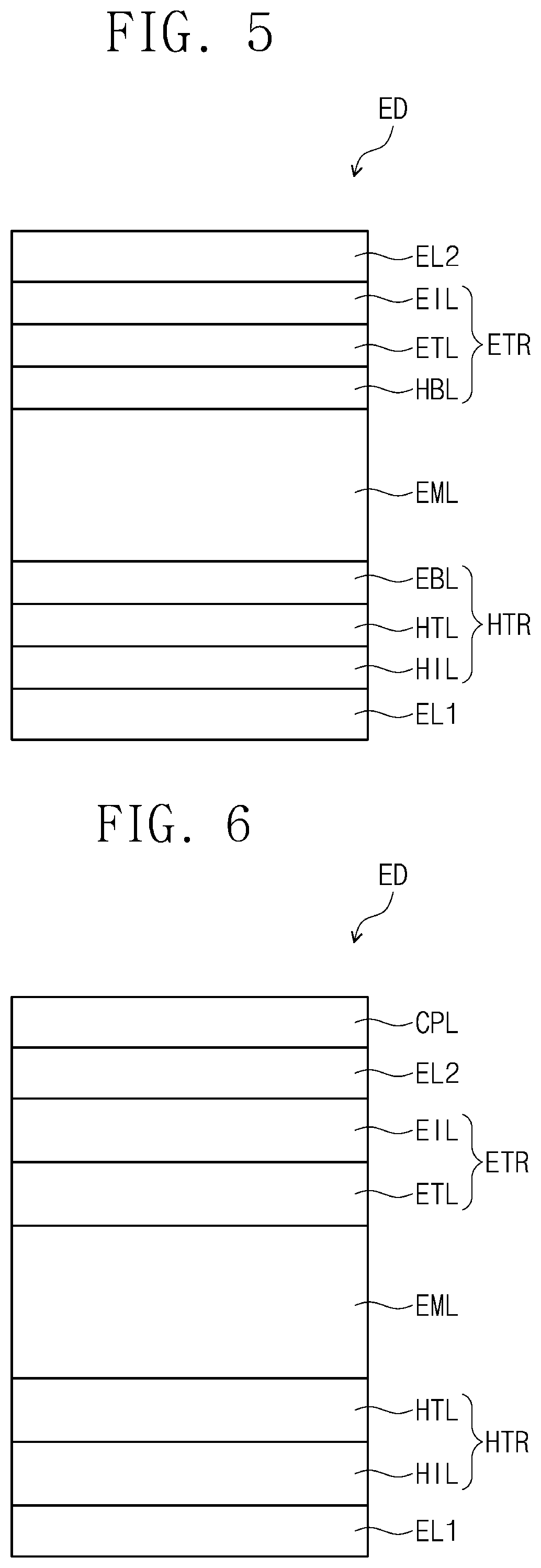 Patent US12378469 Figure 4 – Light emitting diode and condensed polycyclic compound for the same