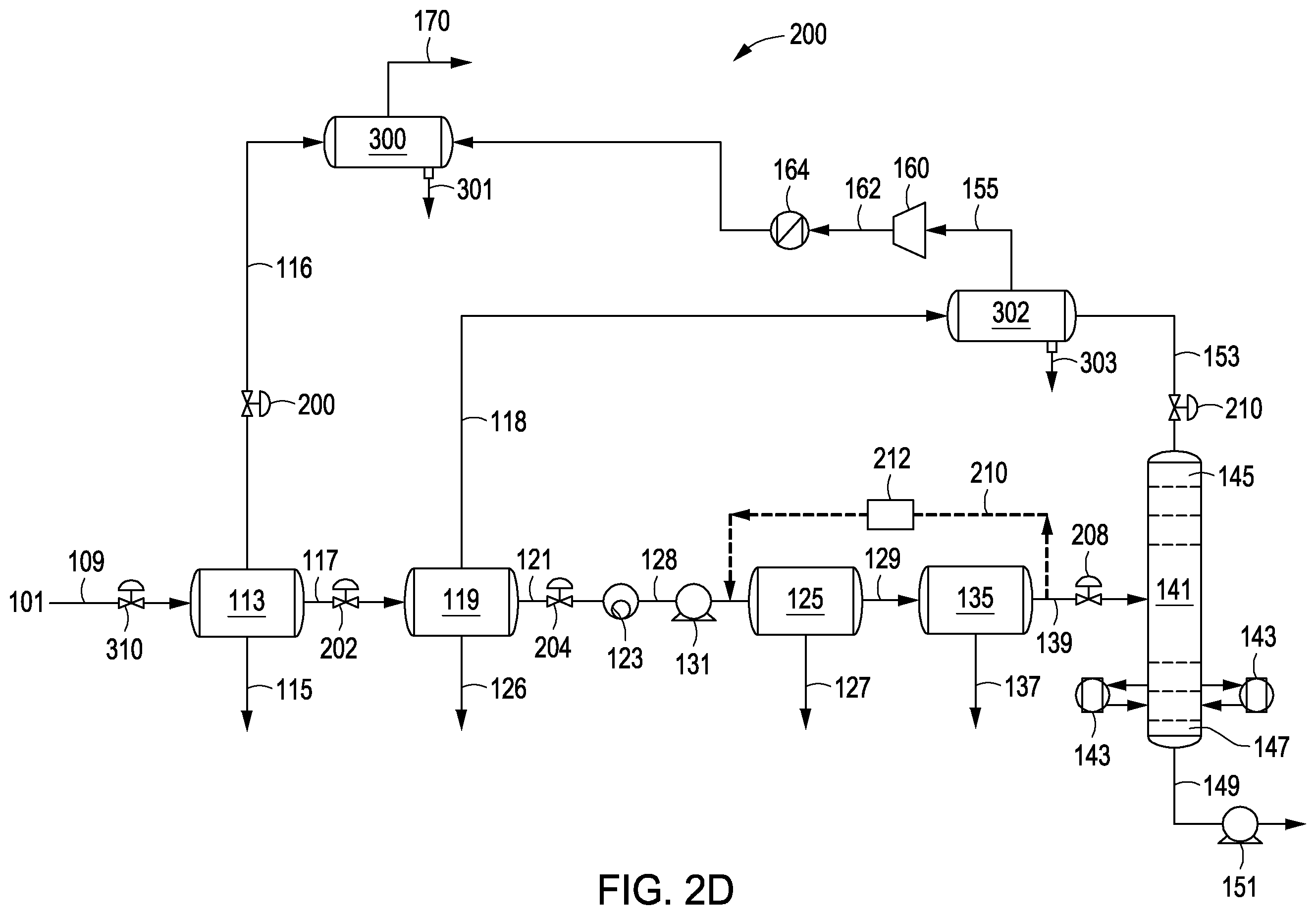 Patent US12378481 Figure 5 – Emulsion destabilization and grid cleaning in gas-oil separation plants and systems related thereto
