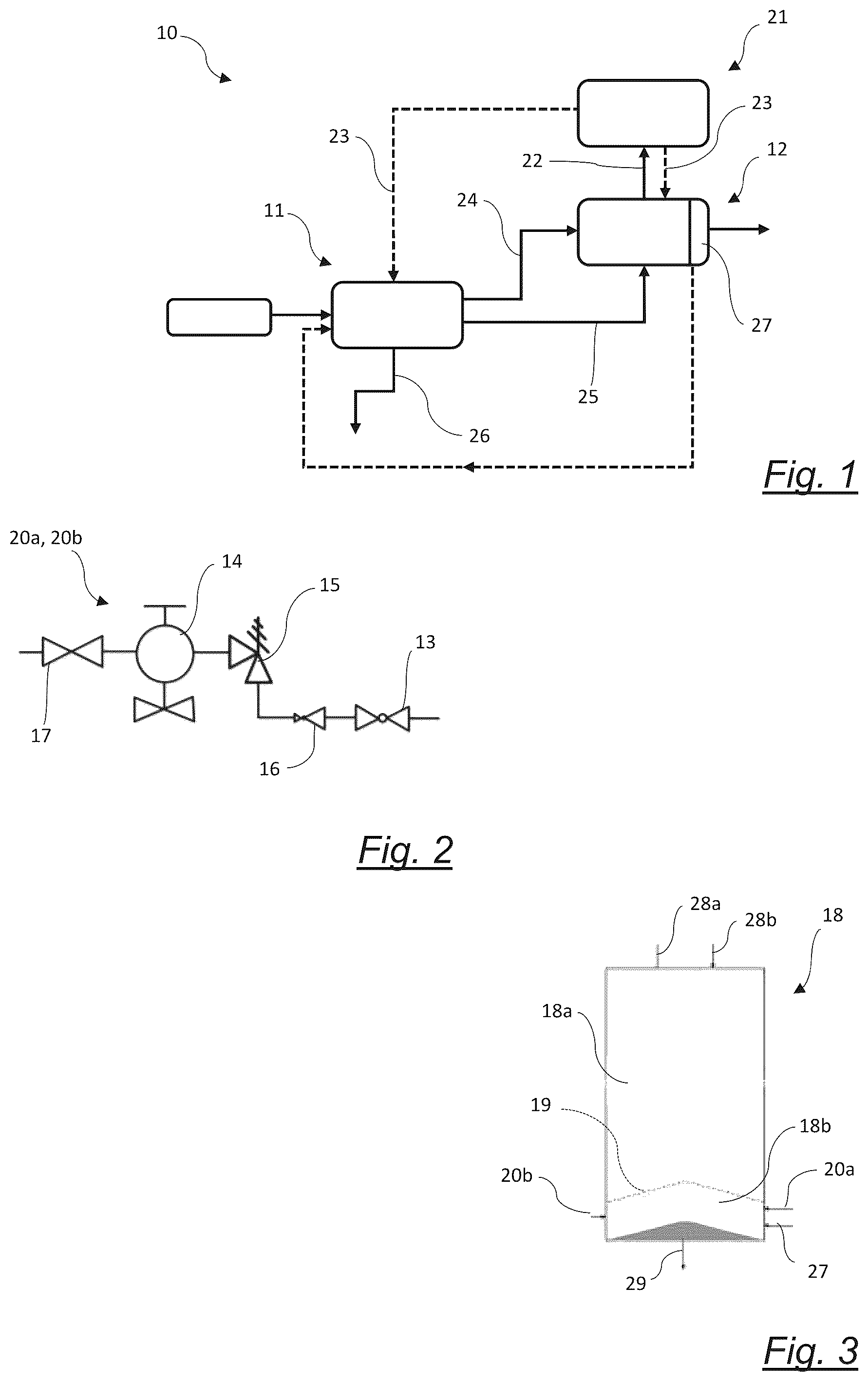 Patent US12378486 Figure 1 – Process and plant for biomass treatment