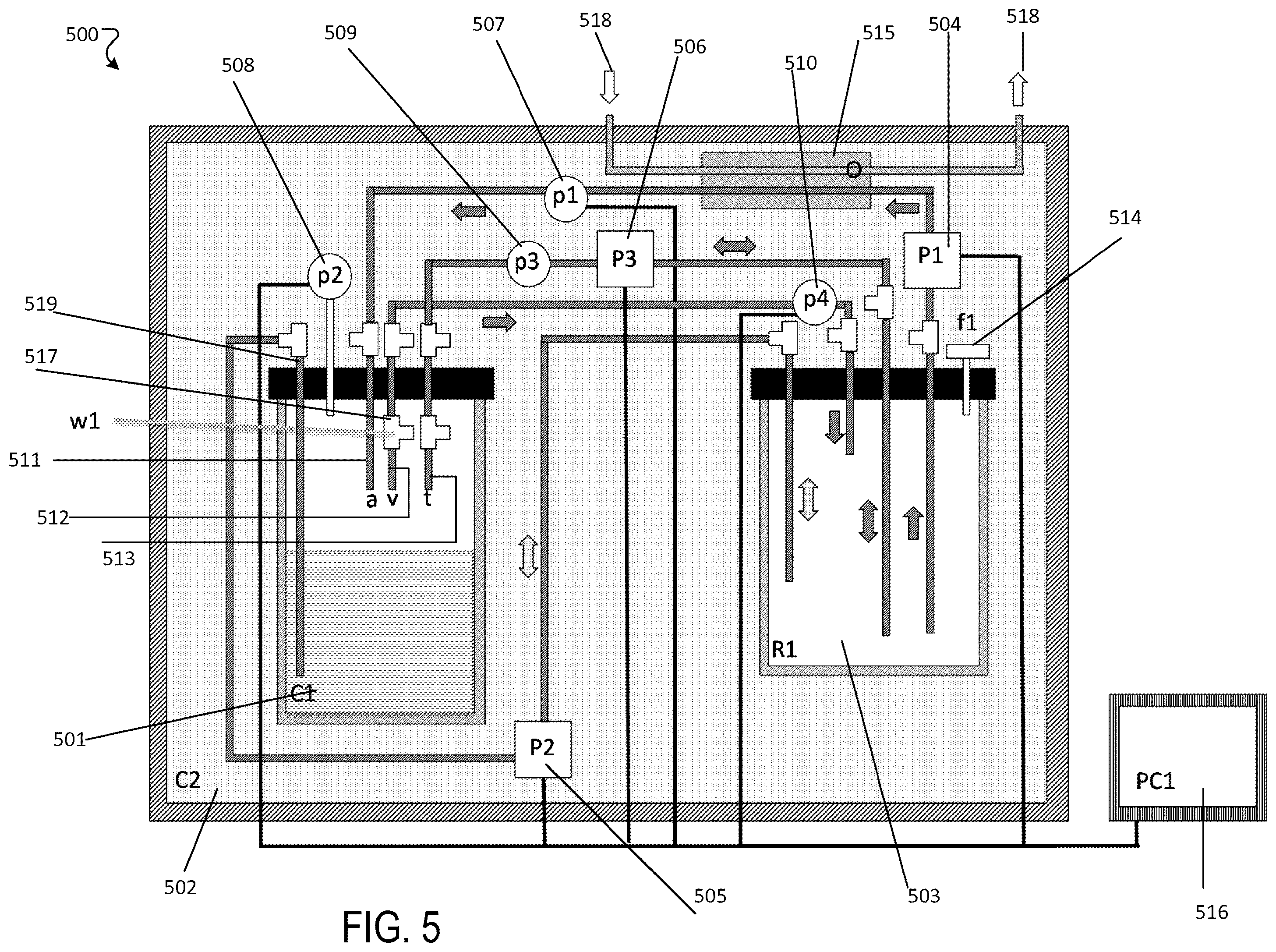 Patent US12378510 Figure 6 – Lung bioreactor