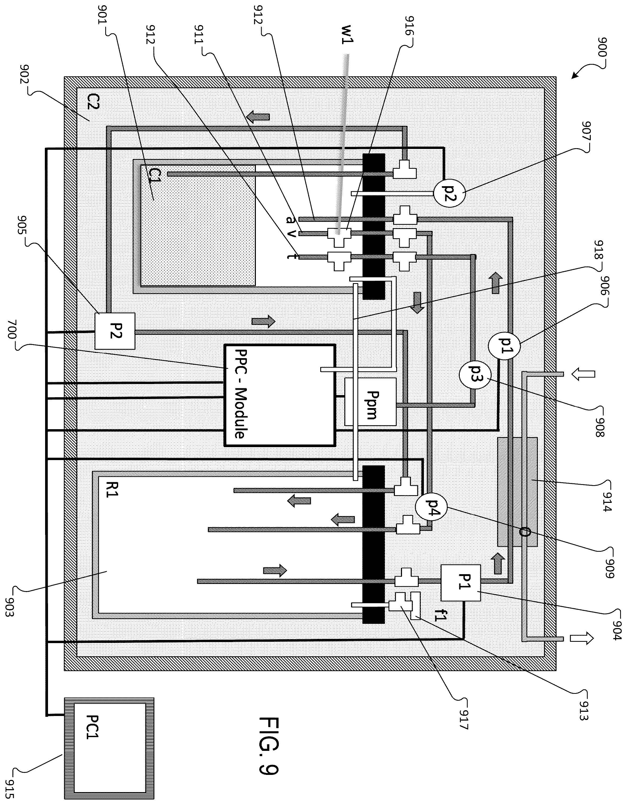 Patent US12378510 Figure 10 – Lung bioreactor