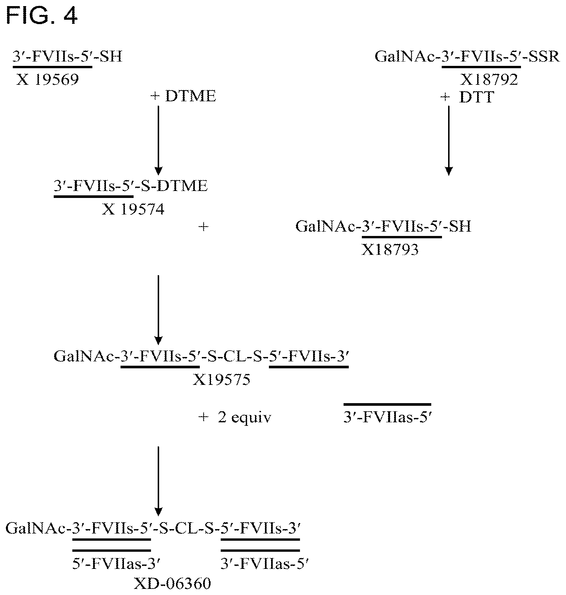 Patent US12378551 Figure 3 – Multimeric oligonucleotides having decreased kidney clearance
