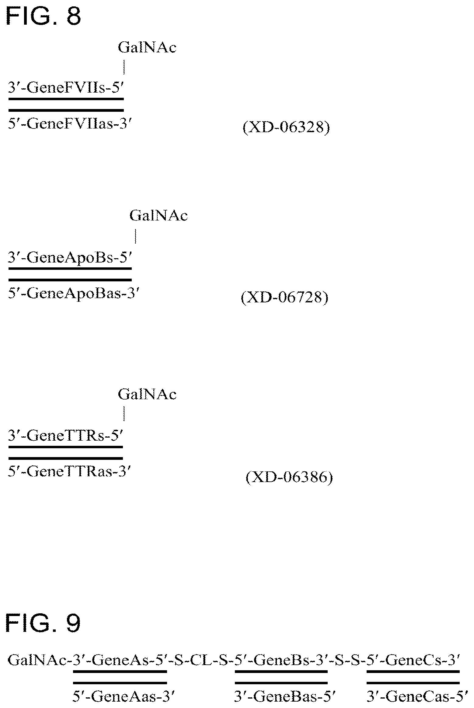 Patent US12378551 Figure 7 – Multimeric oligonucleotides having decreased kidney clearance