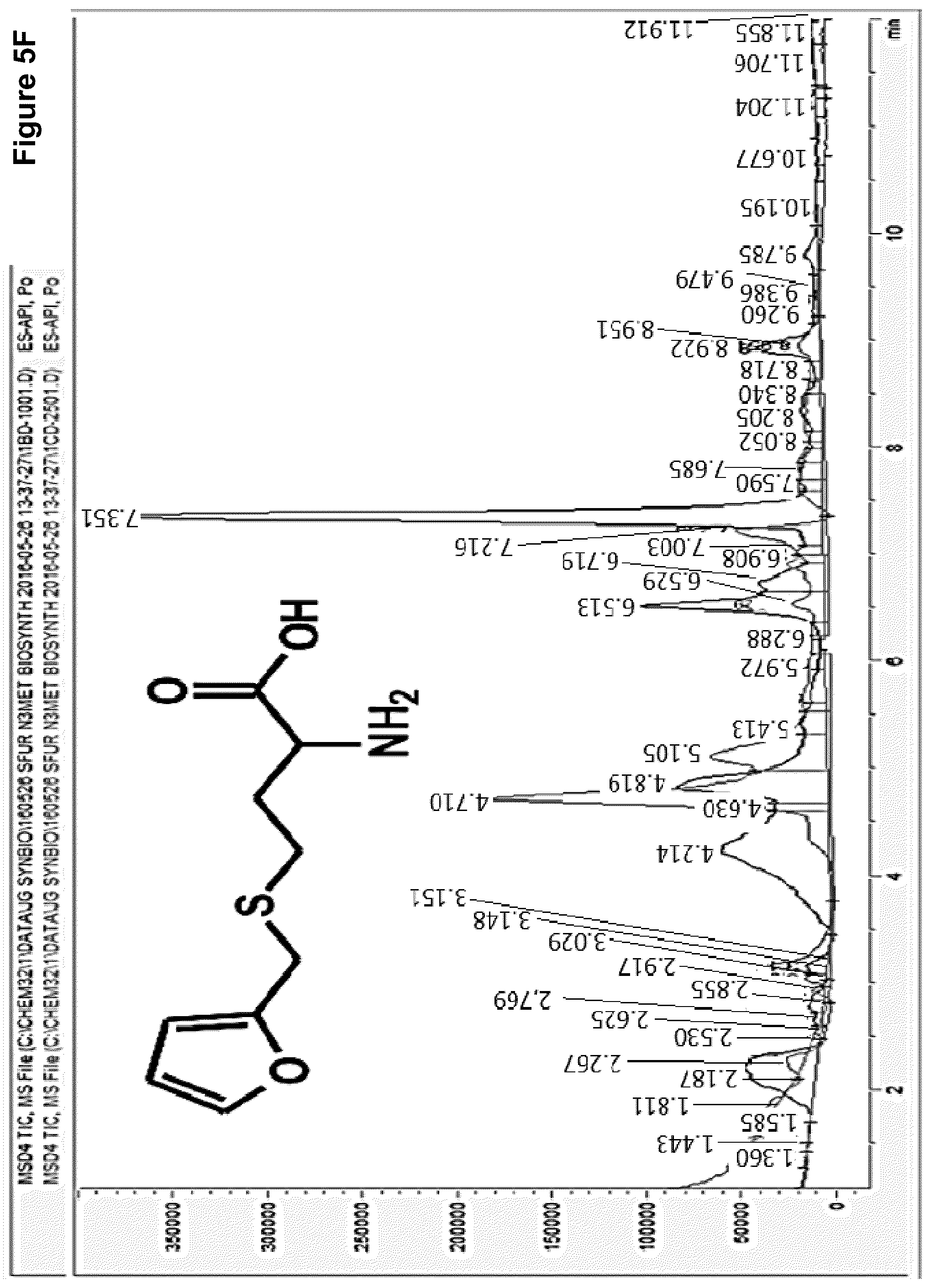 Patent US12378584 Figure 9 – Methionine analogue synthesis