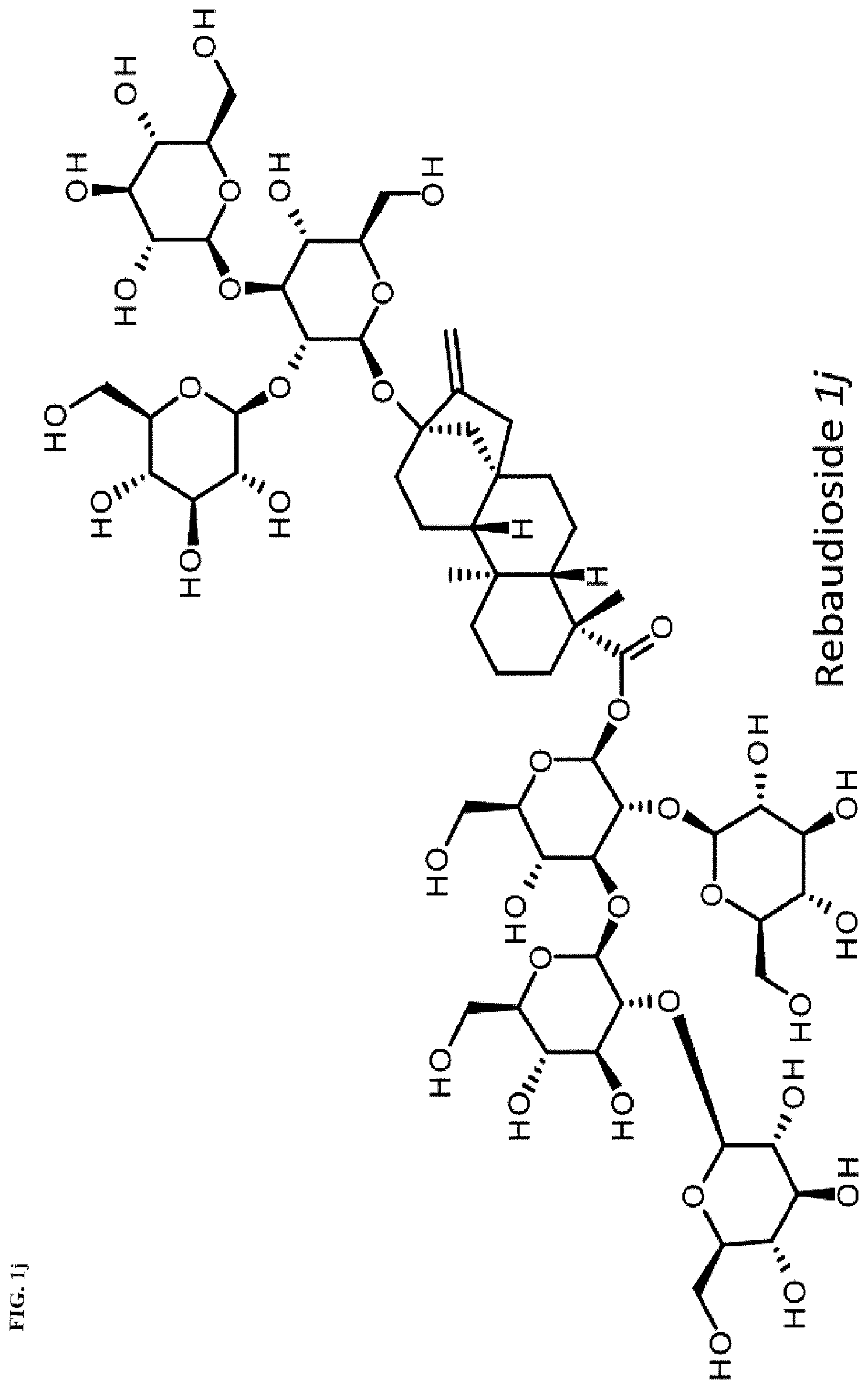 Patent US12378590 Figure 10 – High-purity steviol glycosides