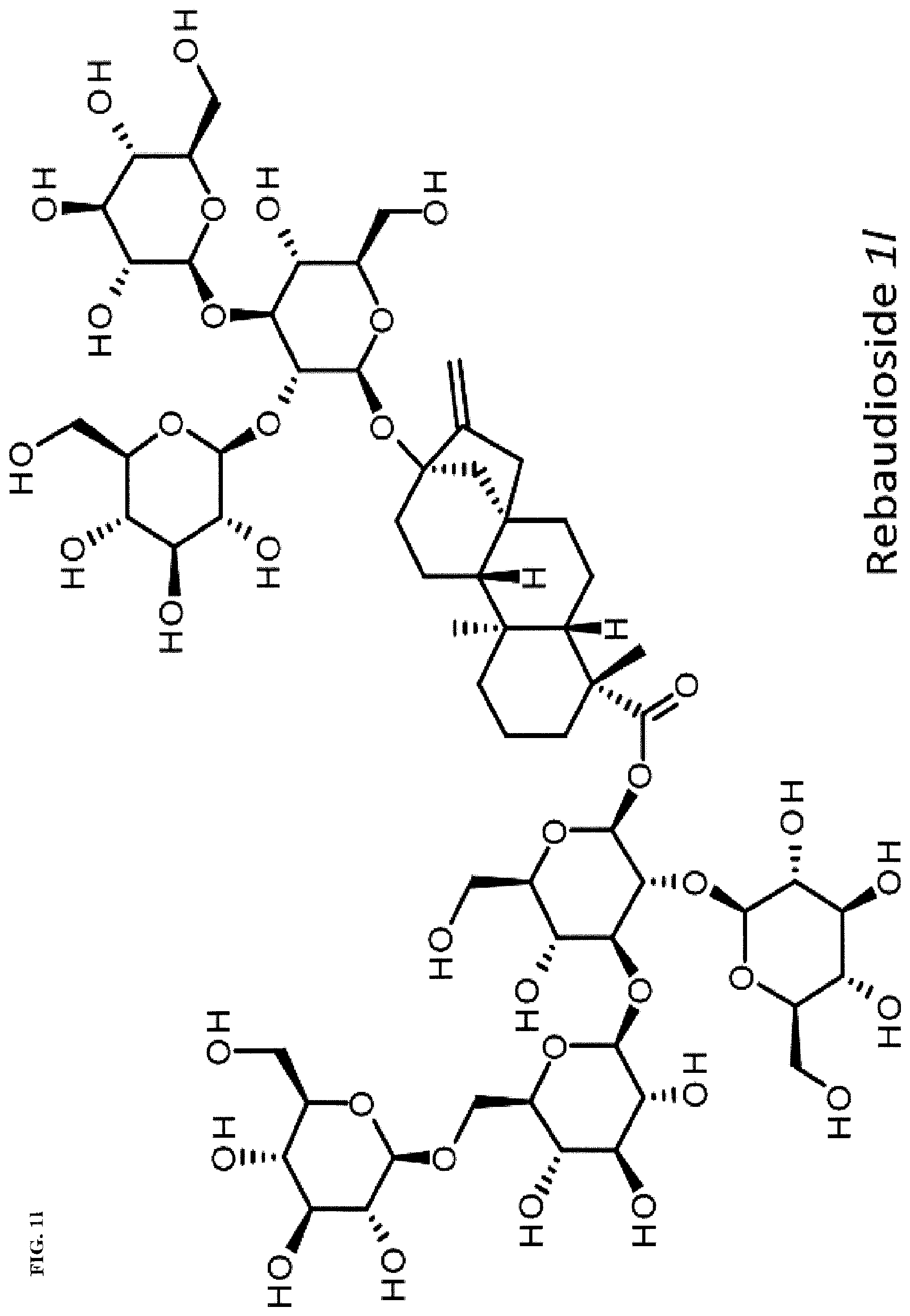 Patent US12378590 Figure 12 – High-purity steviol glycosides