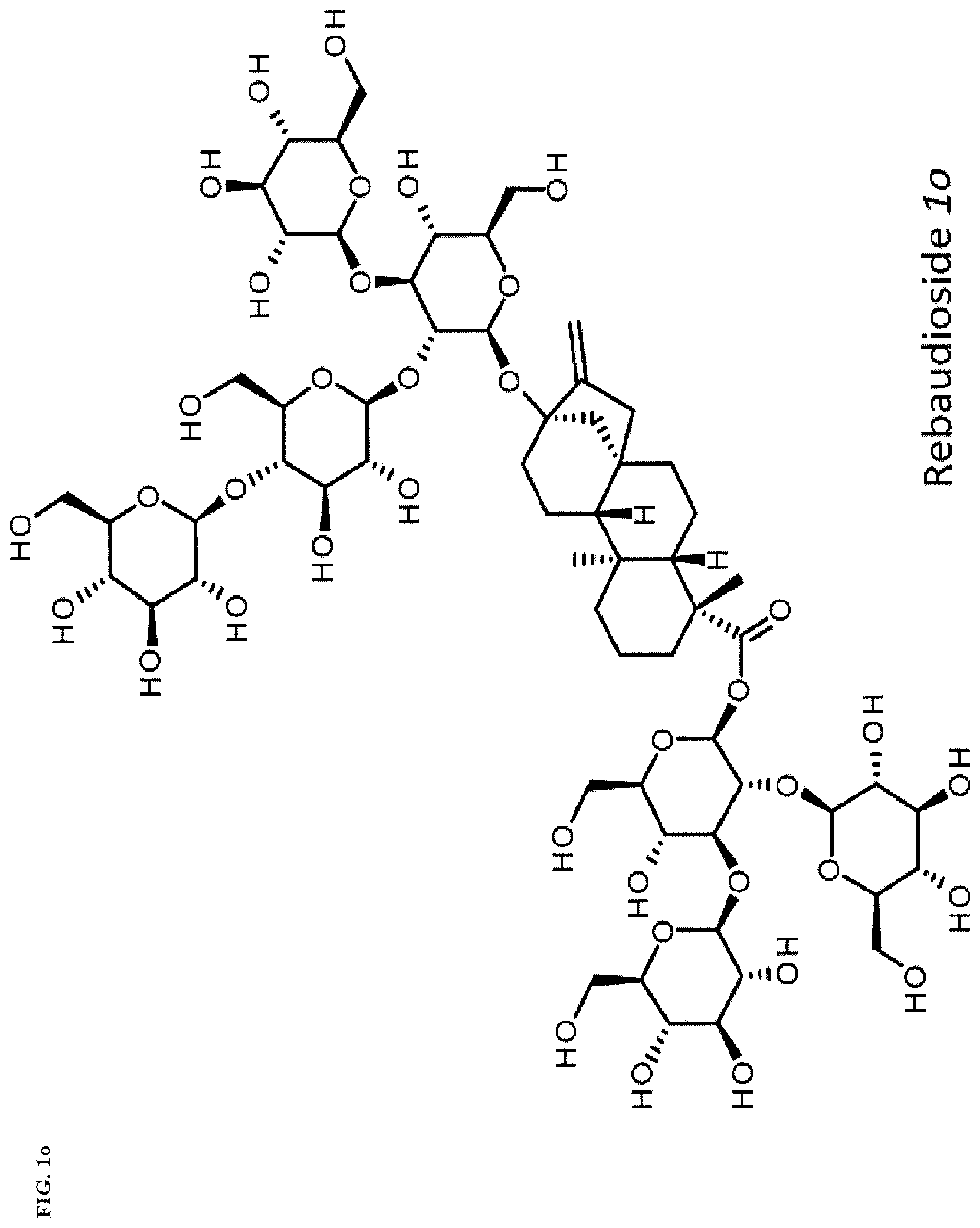 Patent US12378590 Figure 15 – High-purity steviol glycosides