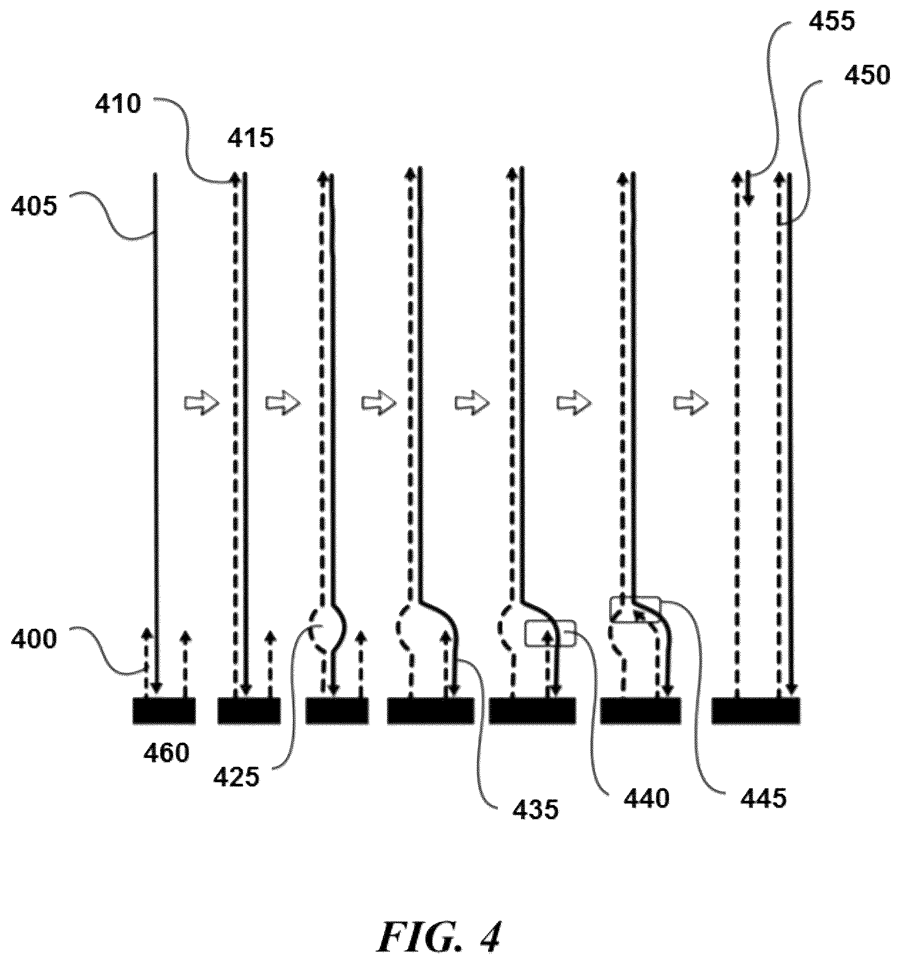 Patent US12378593 Figure 4 – Nucleic acid clonal amplification and sequencing methods, systems, and kits