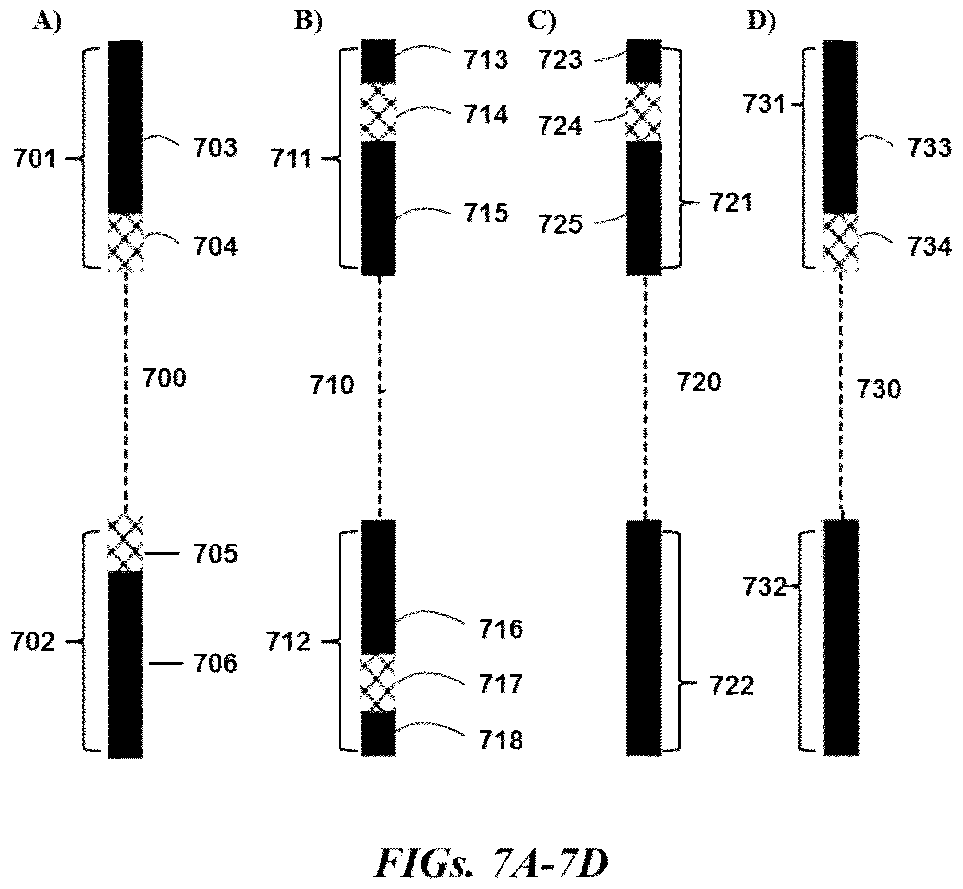 Patent US12378593 Figure 7 – Nucleic acid clonal amplification and sequencing methods, systems, and kits