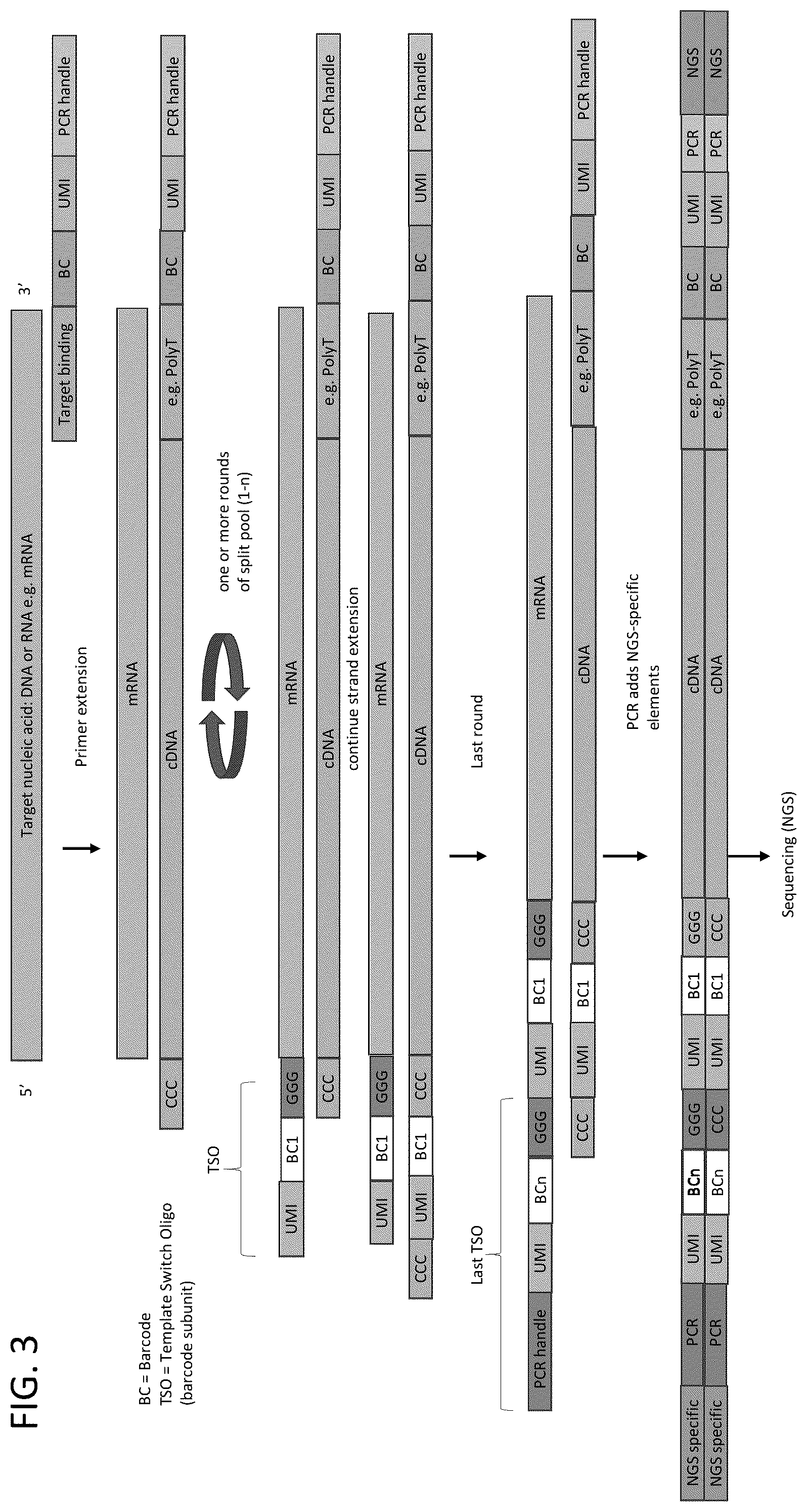 Patent US12378596 Figure 3 – Whole transcriptome analysis in single cells