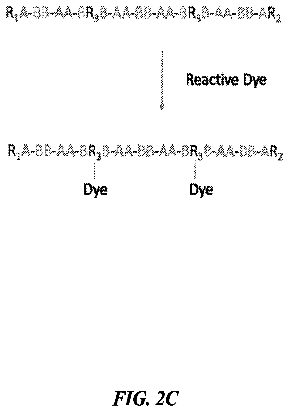 Patent US12378600 Figure 6 – Linkers and methods for optical detection and sequencing