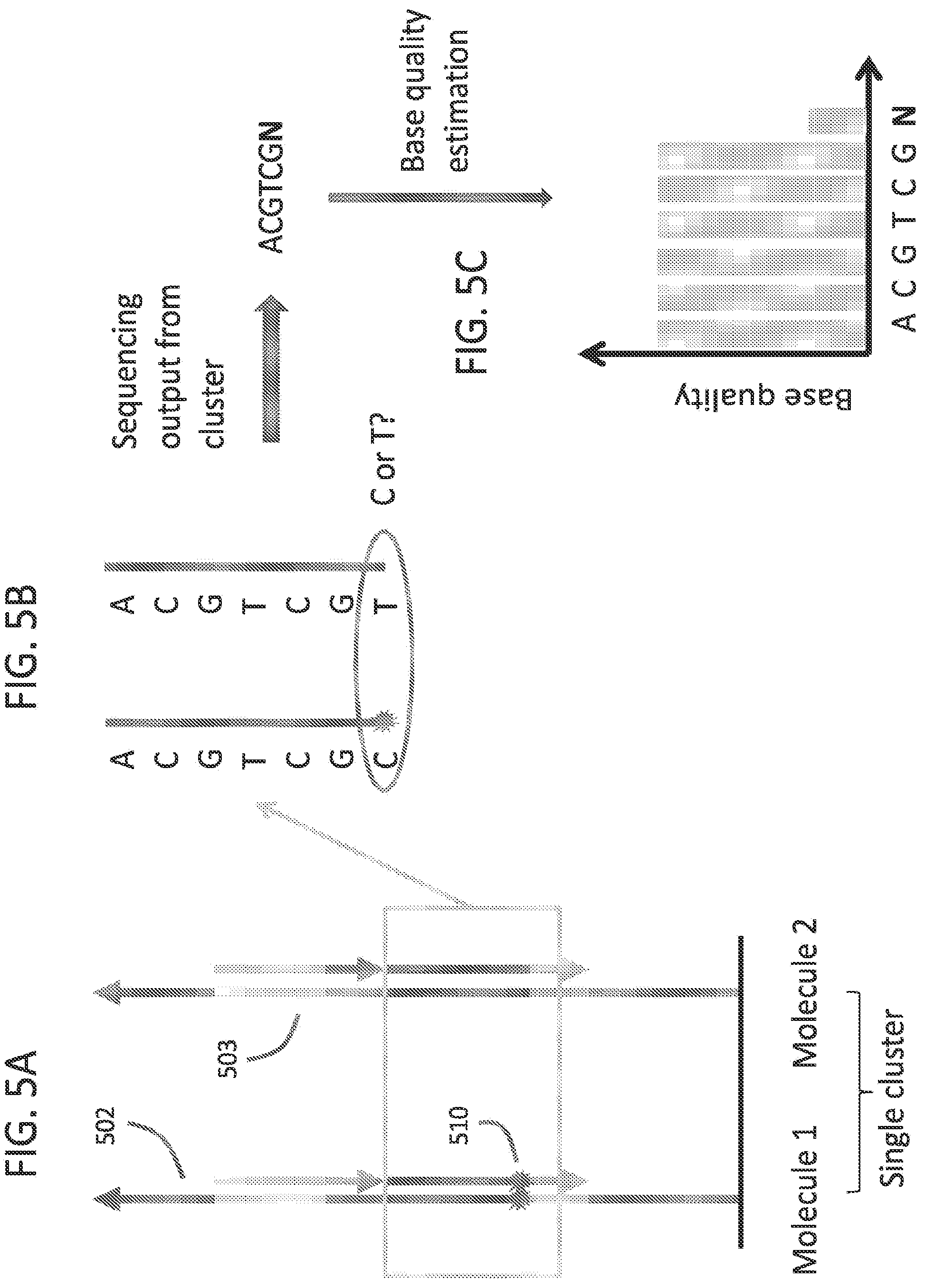 Patent US12378605 Figure 8 – Linked target capture