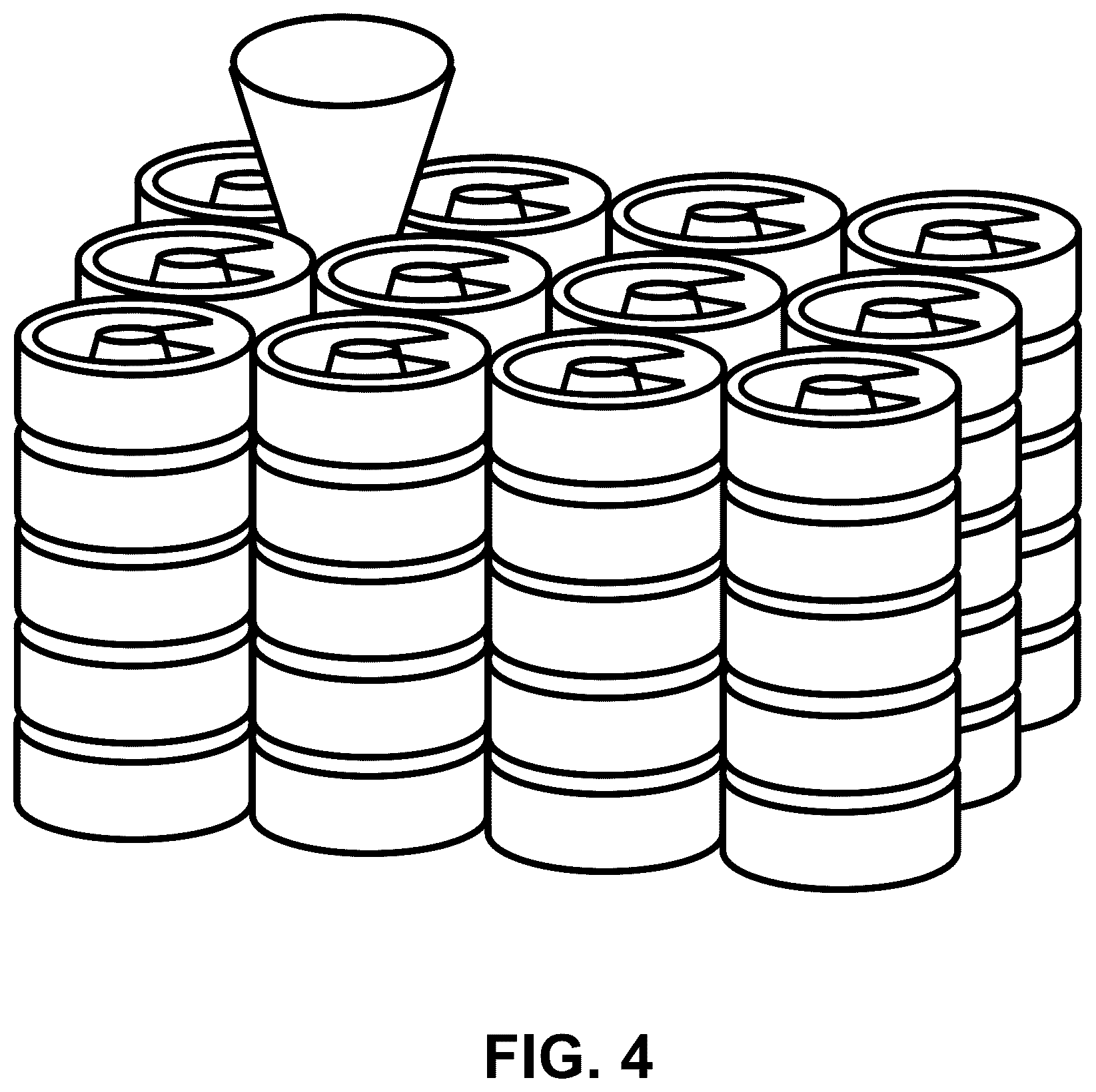 Patent US12378618 Figure 4 – Additive for treating molten iron to produce cast iron with zero contraction and with Lonsdaleite-type spheroidal graphite